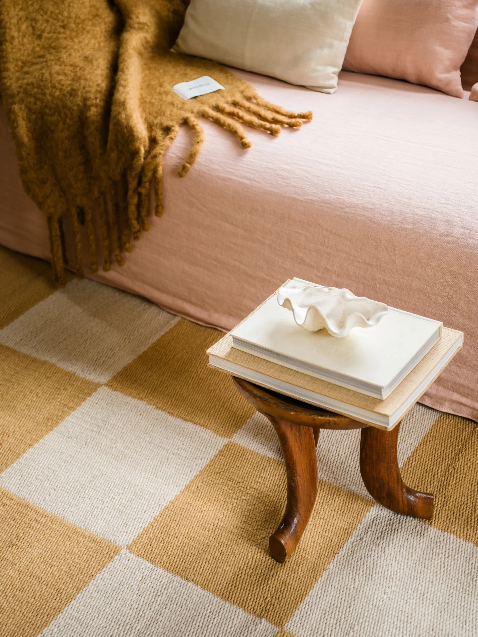 Chess 羊毛地毯, Harvest 黄色, 180x270 cm Layered