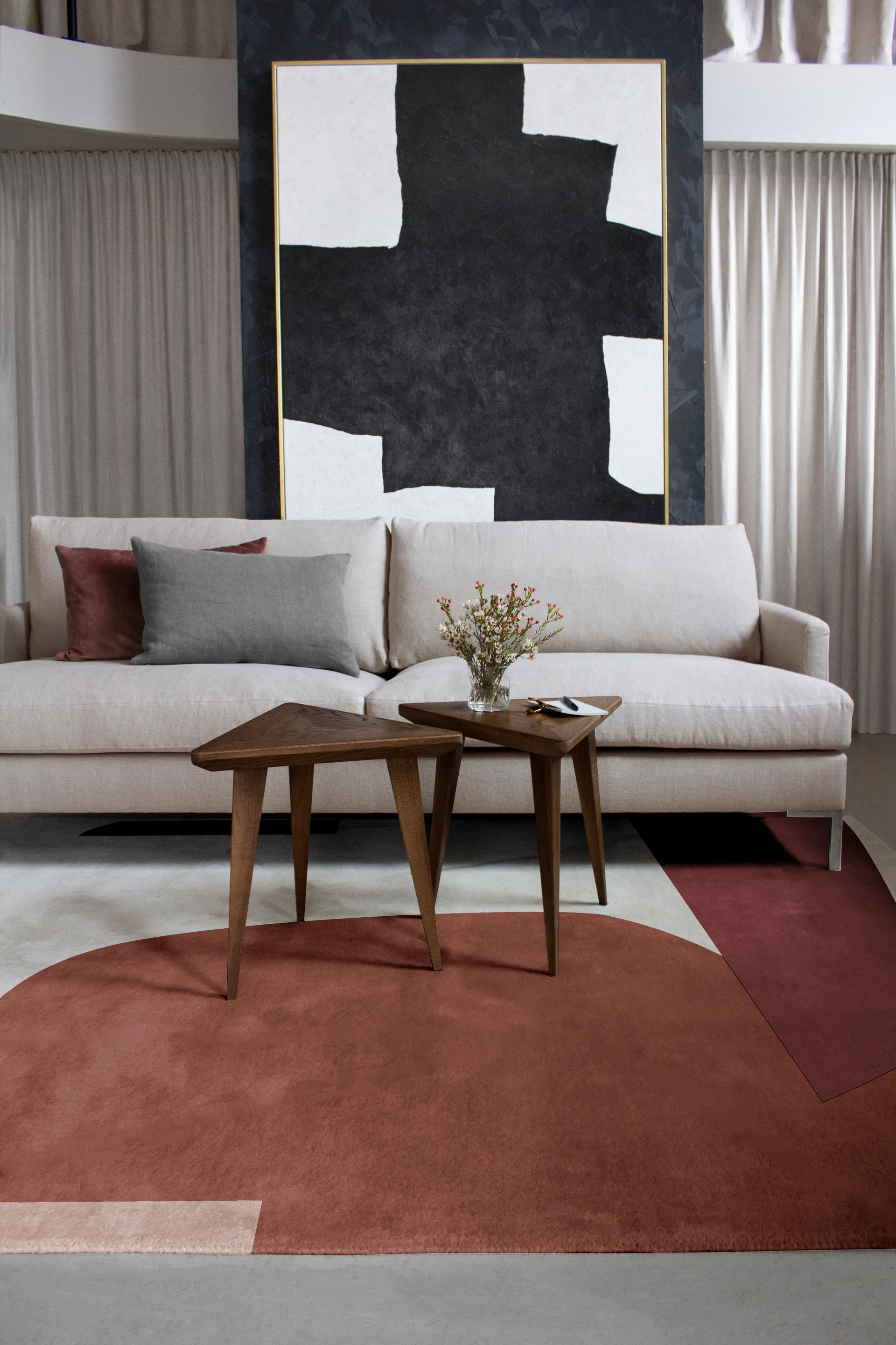 Cloudberry 羊毛地毯, 300x400 cm Layered