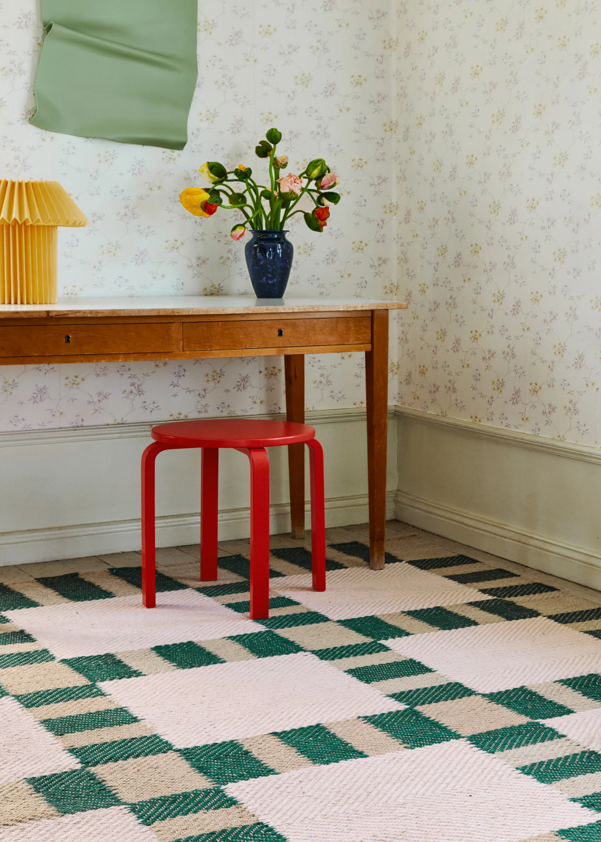 Evelina Kroon jute 地毯 140x200 cm, Korean chives Layered