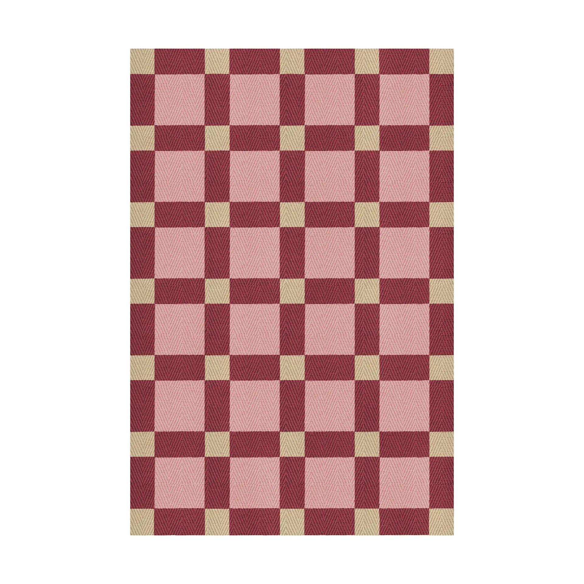 Evelina Kroon jute 地毯 180x270 cm, 李紫 punch Layered