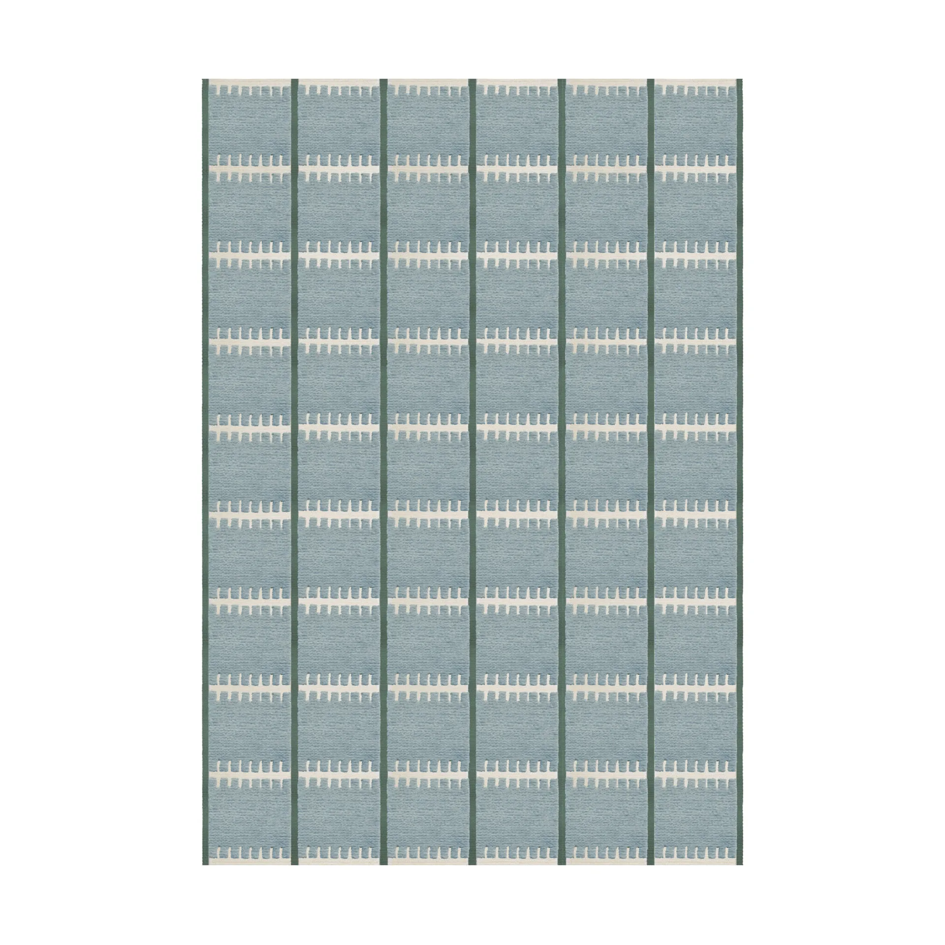 Lilly 羊毛 地毯, 蓝色, 180x270 cm Layered