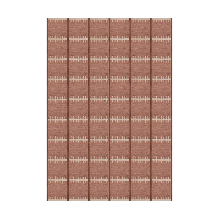 Lilly 羊毛 地毯 - 锈红色, 180x270 cm - Layered