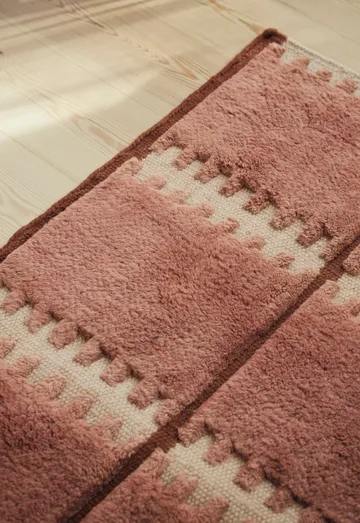 Lilly 羊毛 地毯 - 锈红色, 180x270 cm - Layered