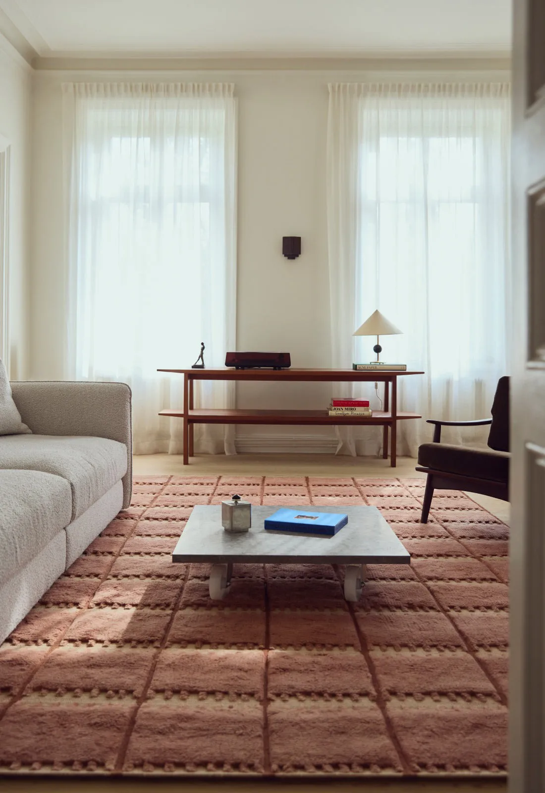 Lilly 羊毛 地毯, 锈红色, 180x270 cm Layered