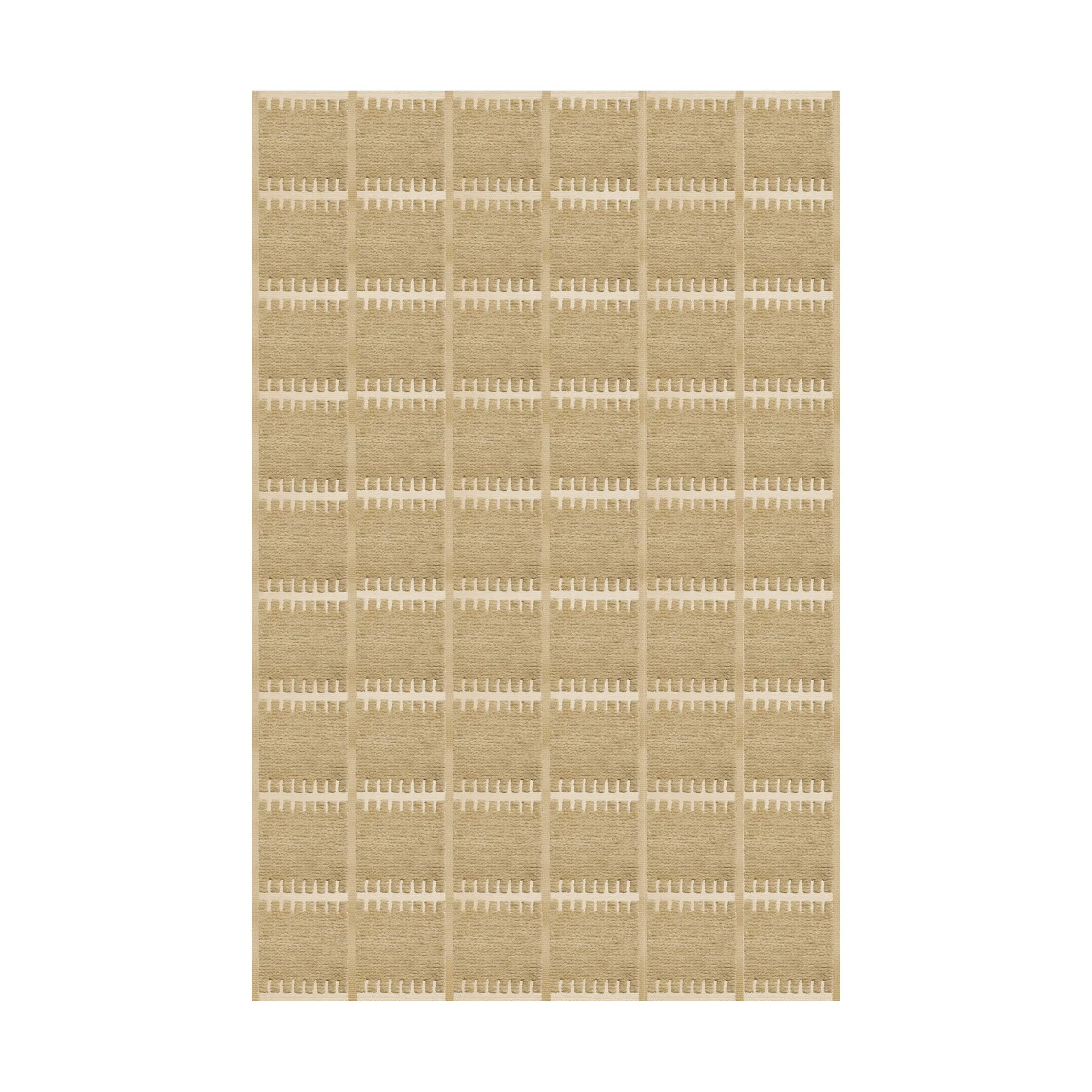 Lilly 羊毛 地毯, Mustard. 180x270 cm Layered