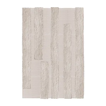 Punja Bricks 羊毛地毯 - 沙色 Melange. 160x230 cm - Layered