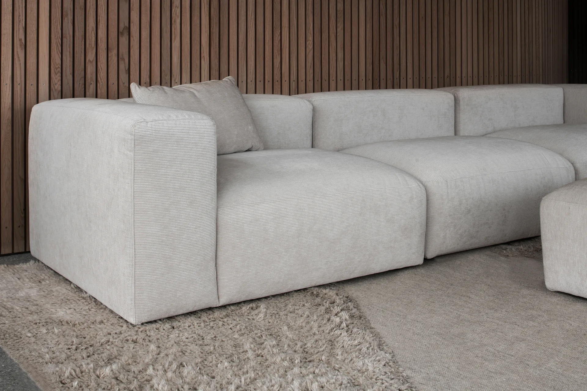 Punja plasma 羊毛地毯 160x230 cm, 沙色 melange Layered