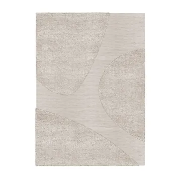 Punja plasma羊毛地毯160x230cm - 沙色混色 - Layered