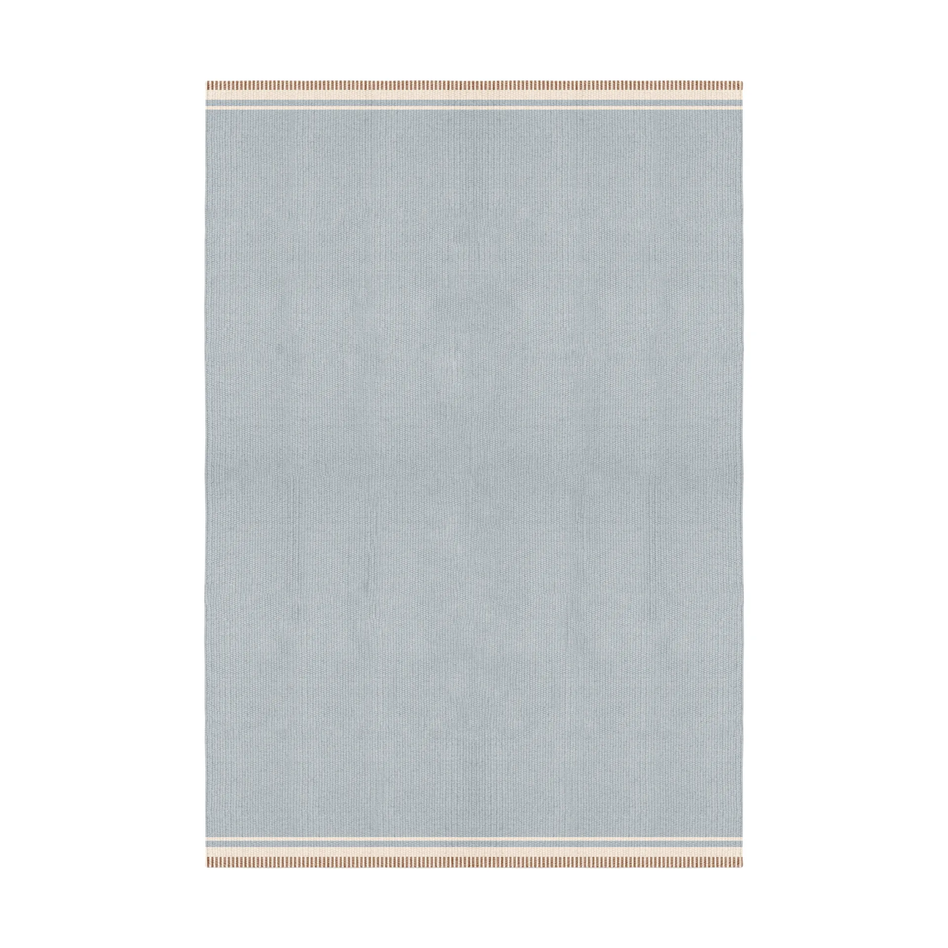 Röllakan 纯色 羊毛地毯, 天蓝色_180x270cm Layered