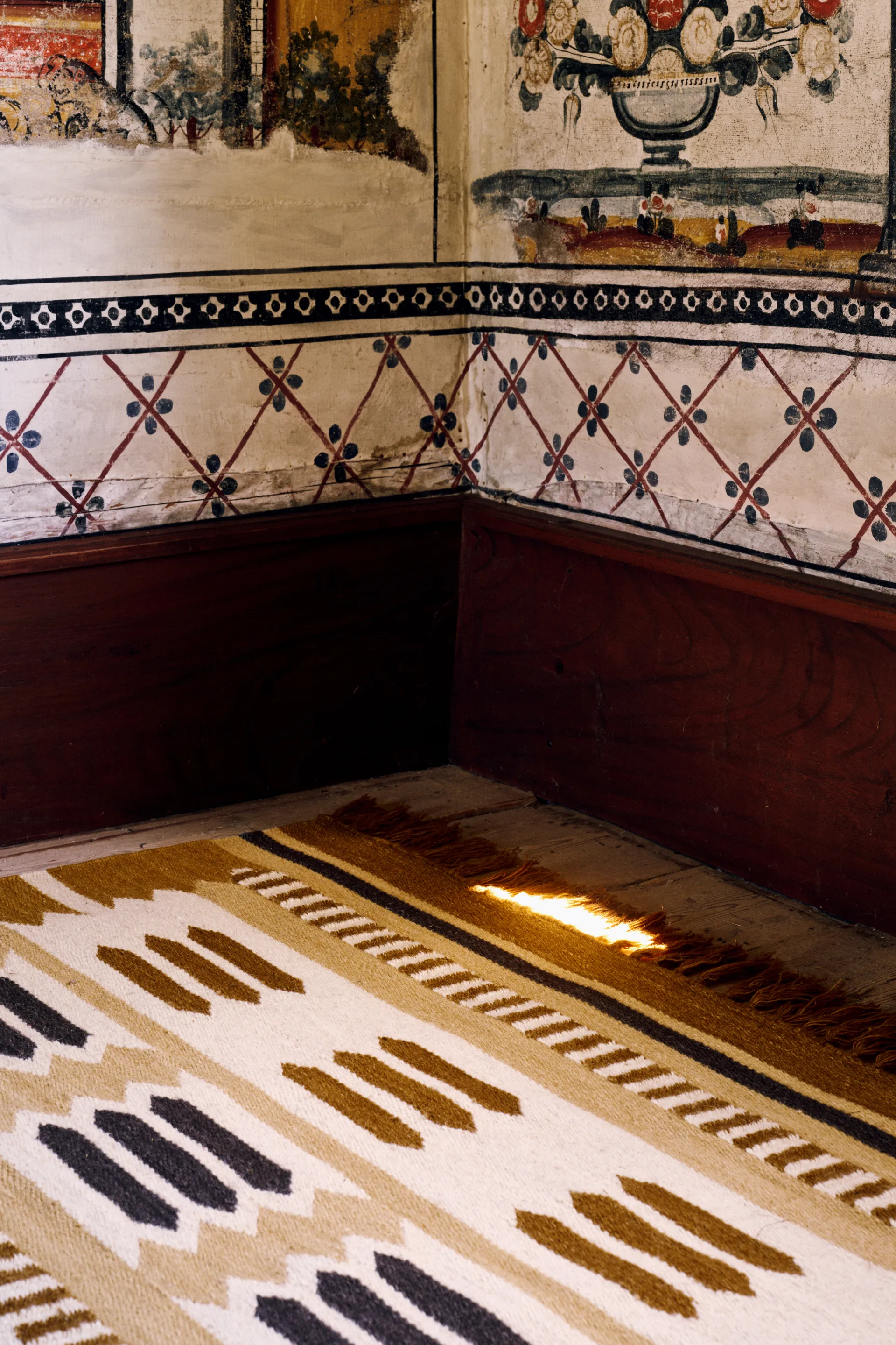 Röllakan Hilma 羊毛 地毯, Marigold, 140x200 cm Layered