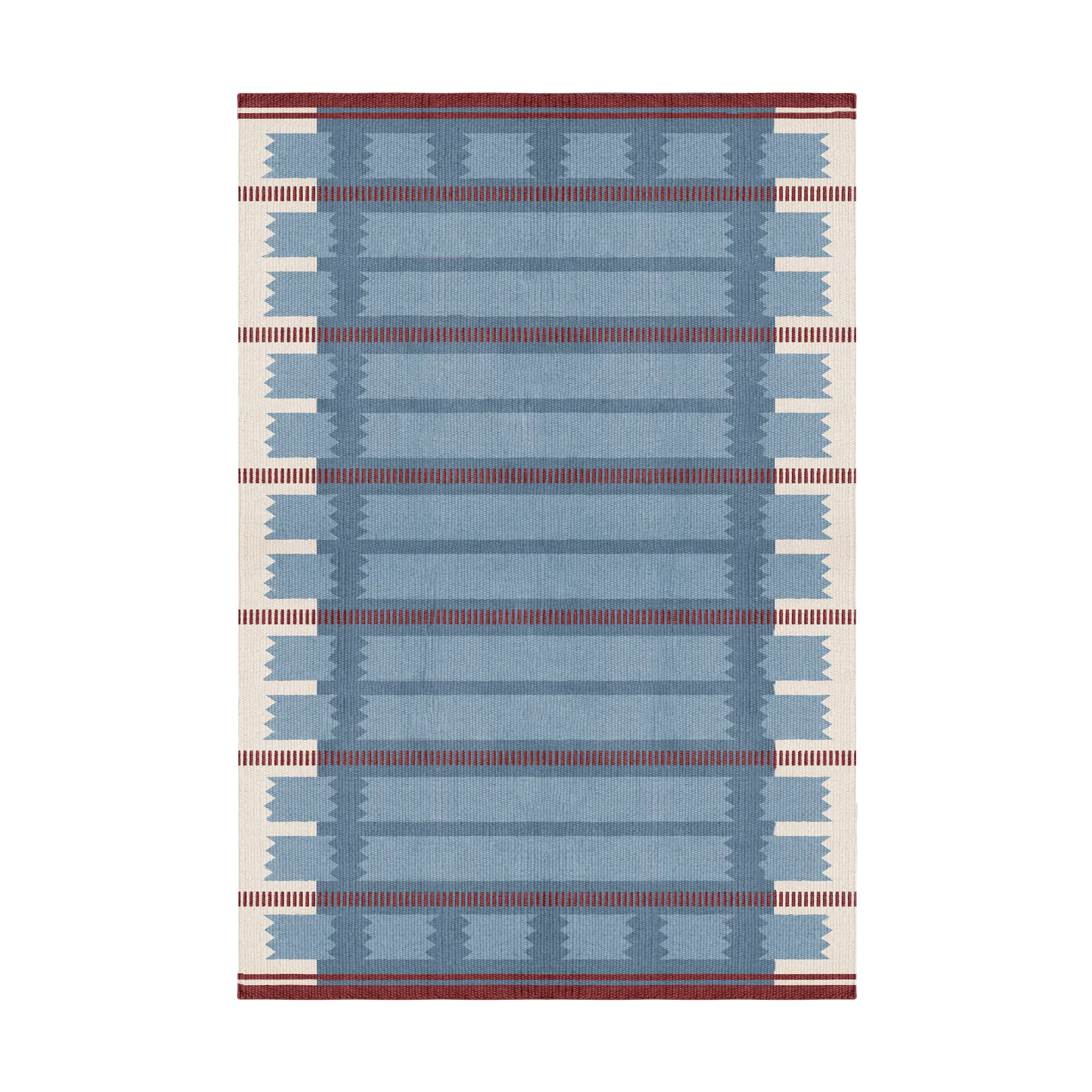 Röllakan Iris 羊毛 地毯, Petrol, 250x350 cm Layered