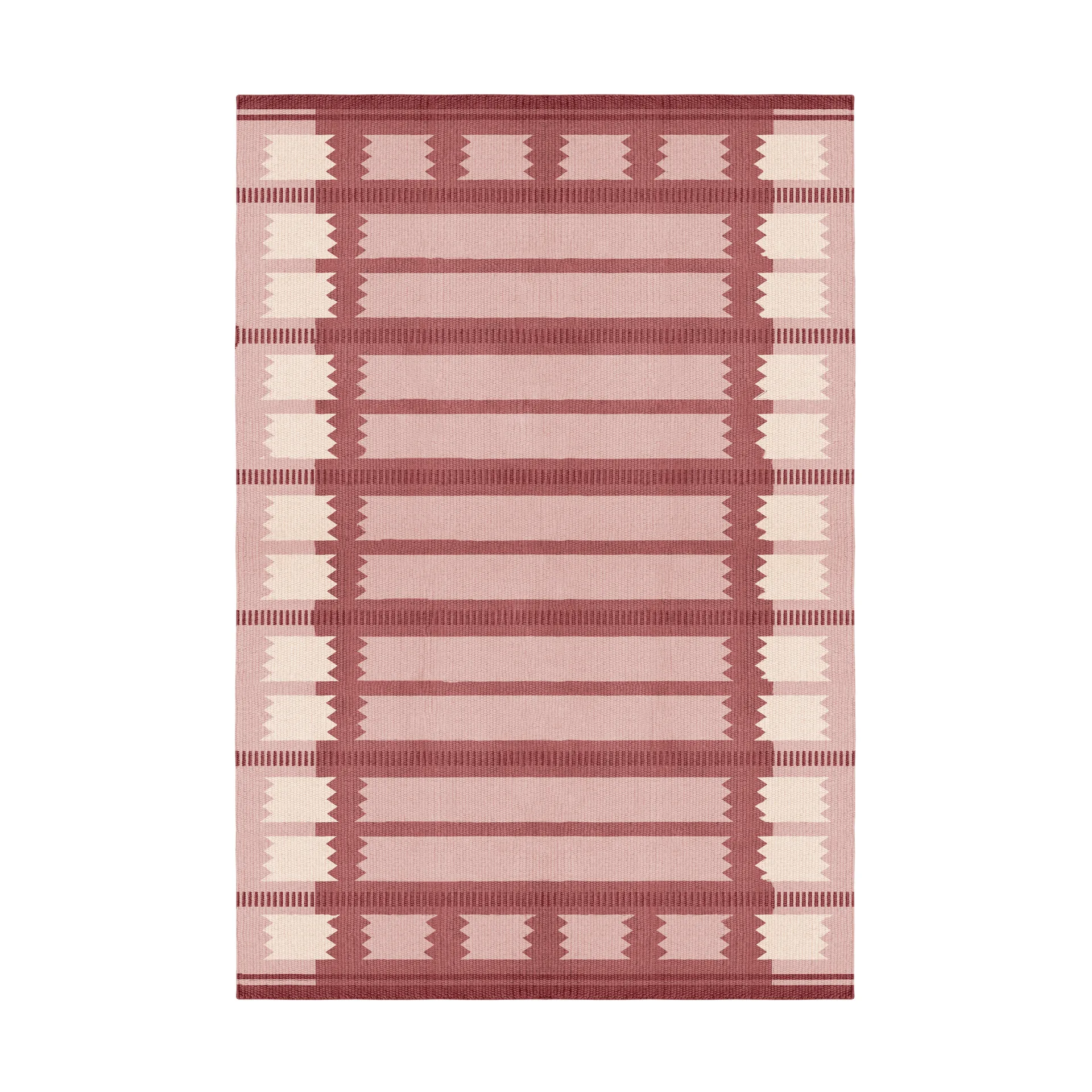 Röllakan Iris 羊毛 地毯, Rasberry, 180x270 cm Layered