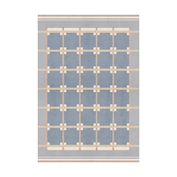 Röllakan Ruth 羊毛地毯 - 夏日天空蓝_180x270cm - Layered