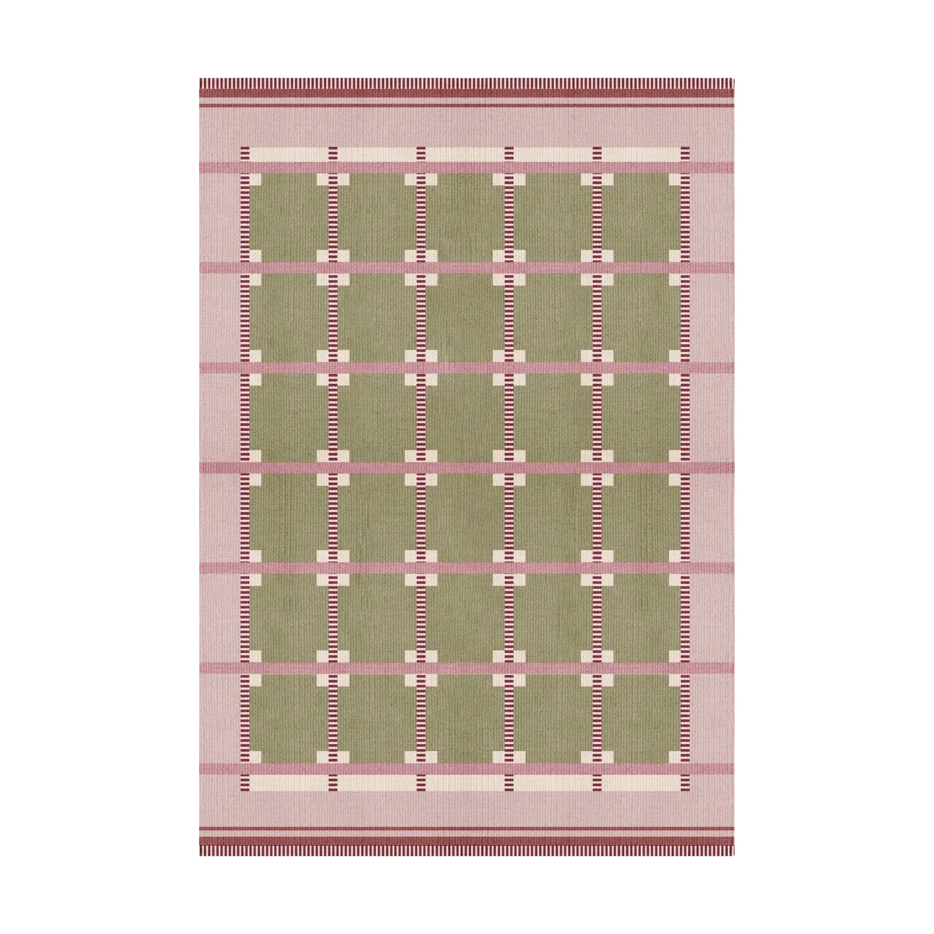 Röllakan Ruth 羊毛 地毯, Spring grass, 140x200 cm Layered