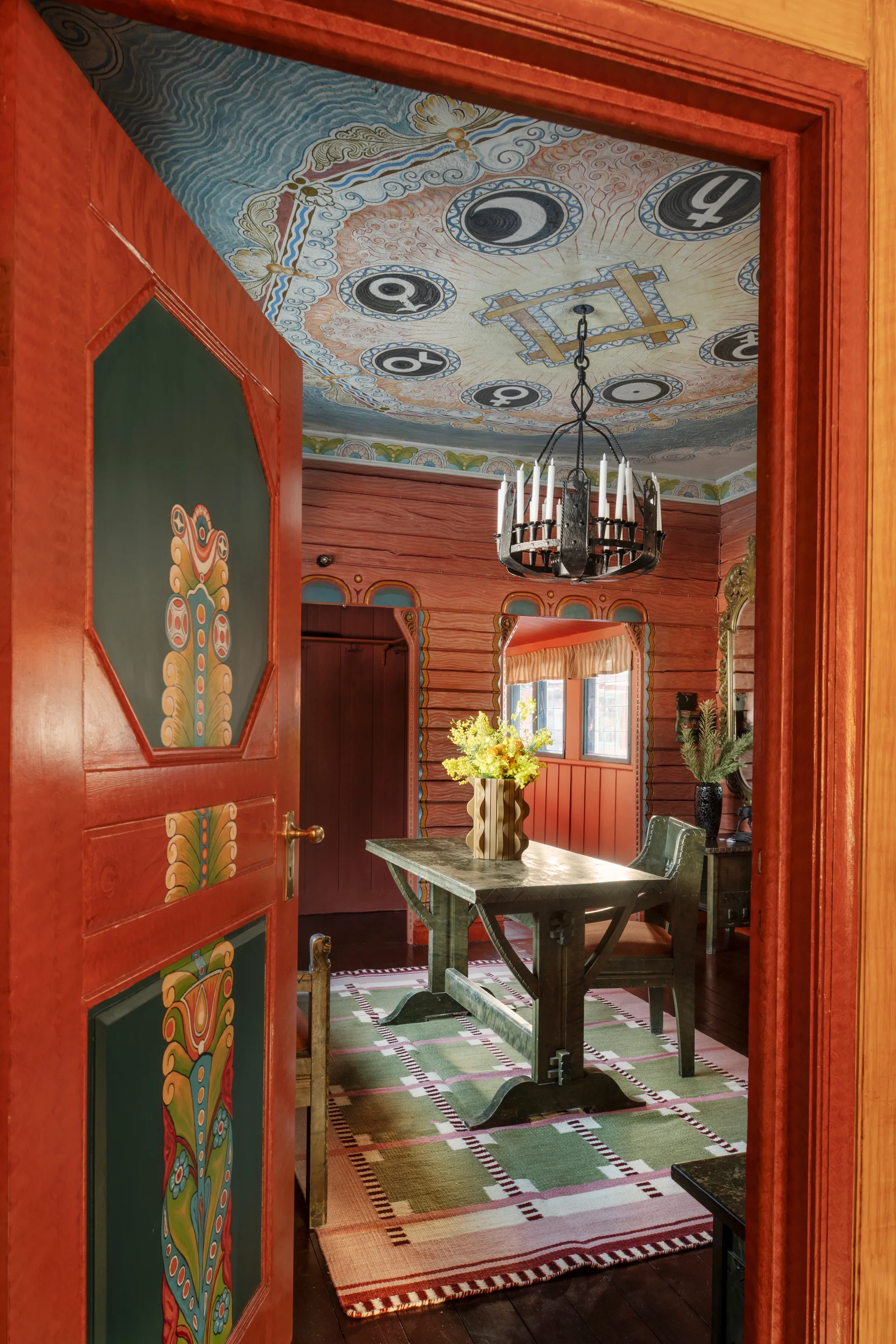 Röllakan Ruth 羊毛 地毯, Spring grass, 140x200 cm Layered