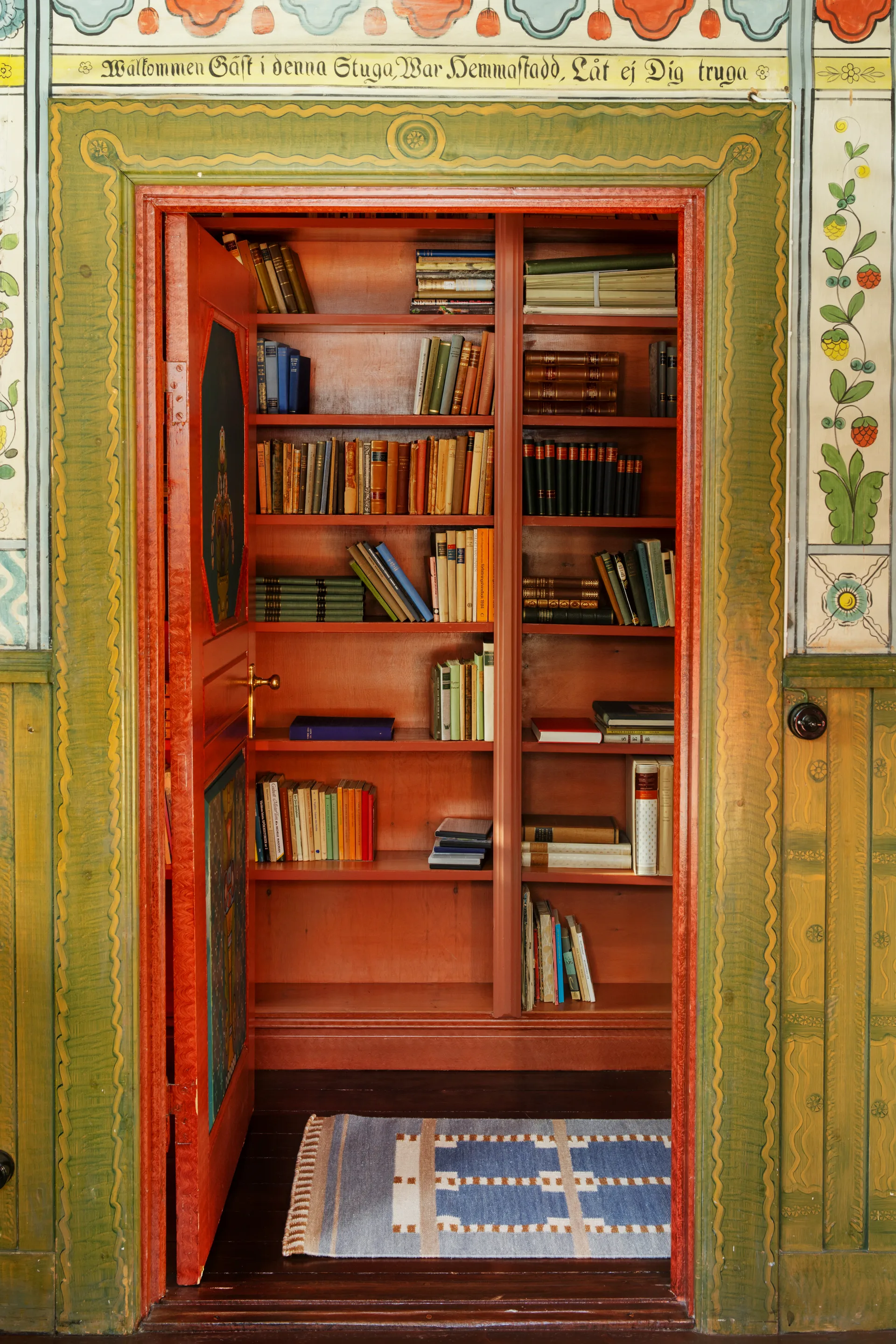 Röllakan Ruth 地毯, Summer sky, 75x240 cm Layered