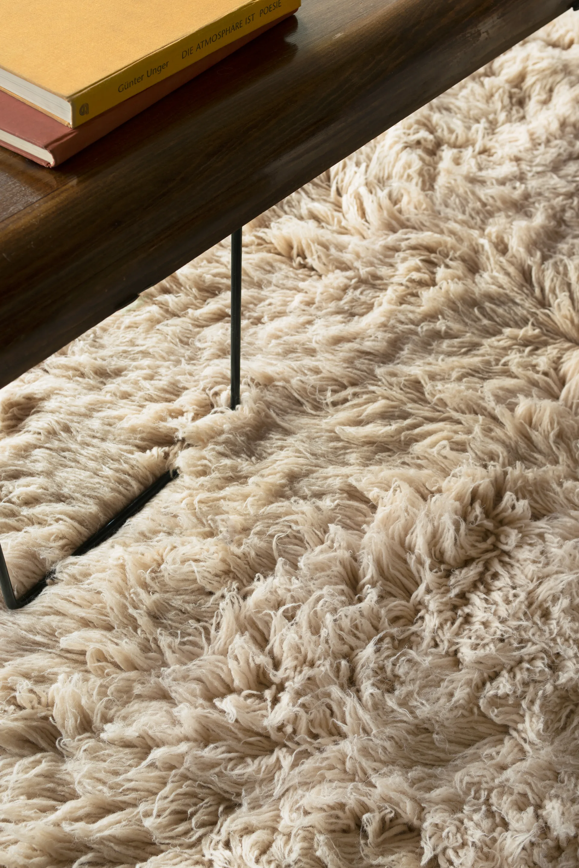 Shaggy 地毯 300x400 cm, Oatmeal Layered