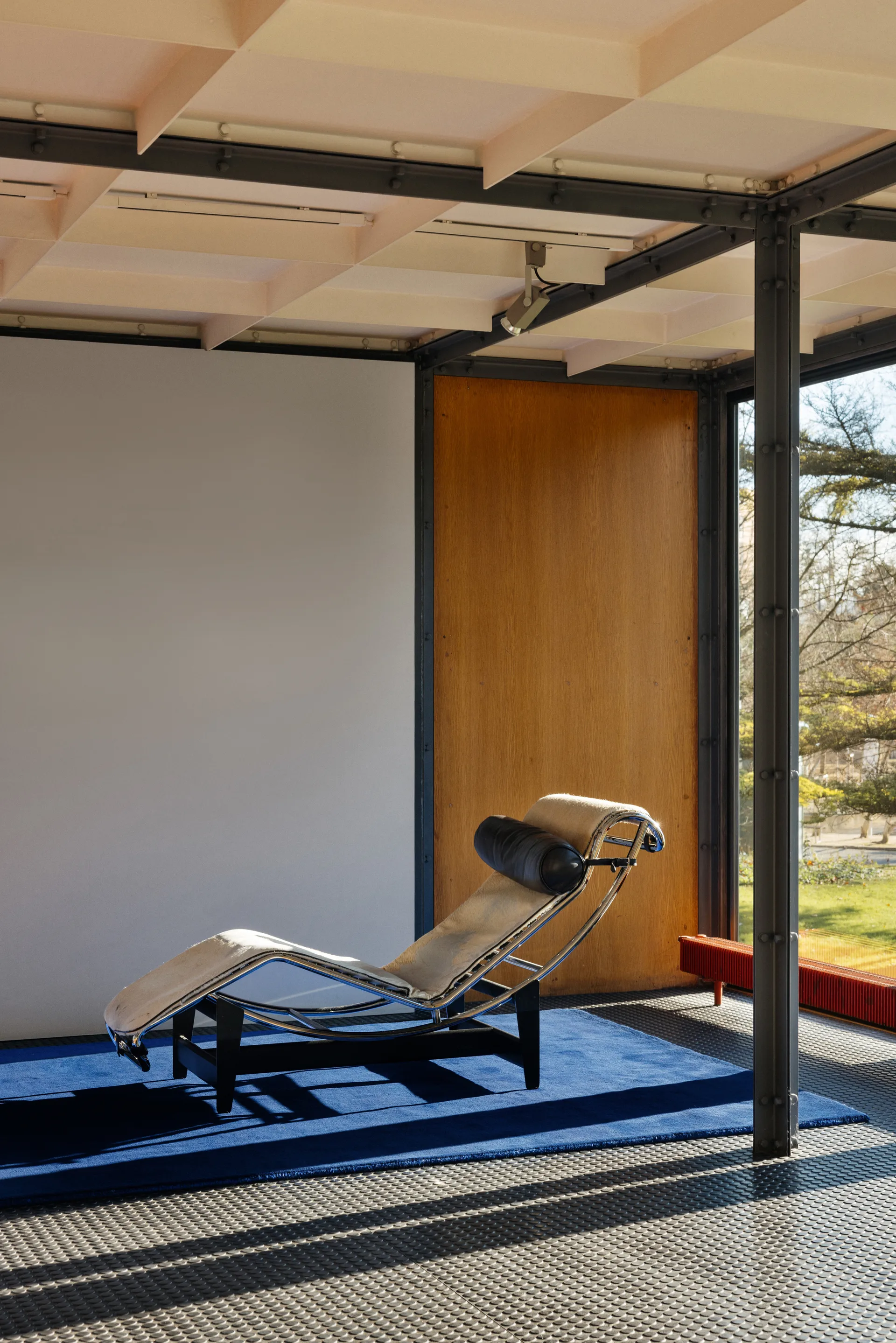 Solid 羊毛 羊毛地毯, 深蓝, 180x270 cm Layered