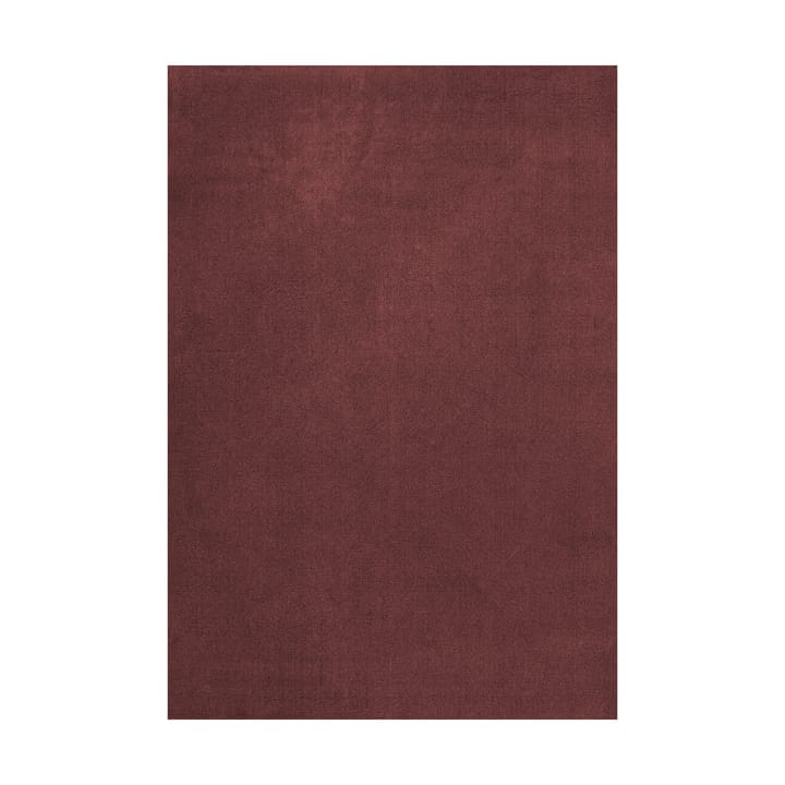 Solid 羊毛 羊毛地毯 - Ruby 红色, 180x270 cm - Layered