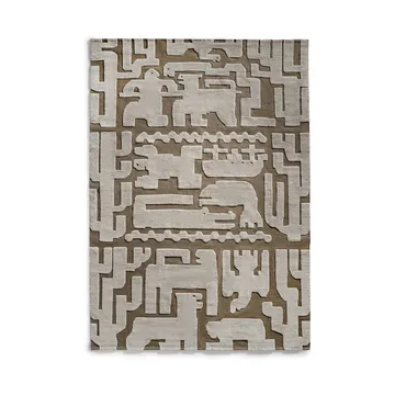 Stig Lindberg Gunnel 羊毛 地毯 - 坚果 褐色. 180x270 cm - Layered