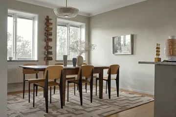 Stig Lindberg Gunnel 羊毛 地毯 - 坚果 褐色. 180x270 cm - Layered