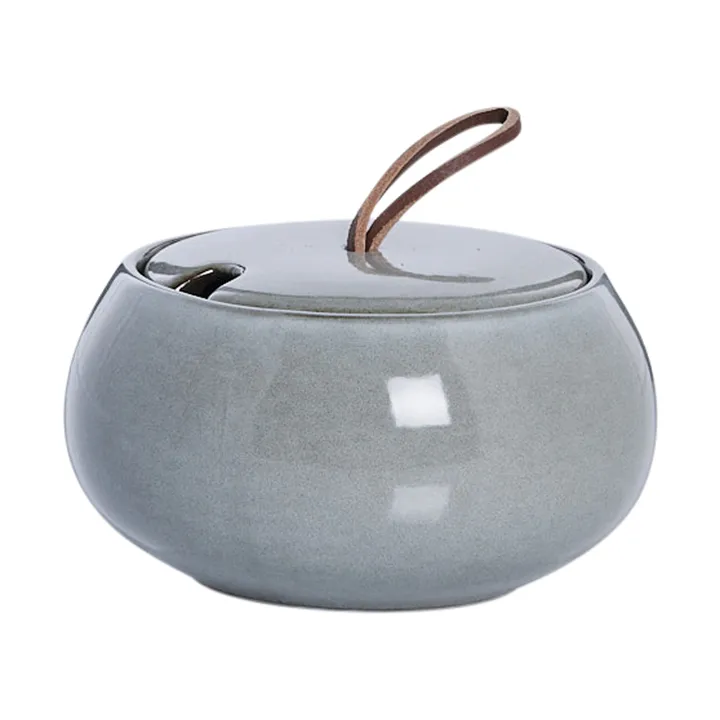Amera 带盖糖碗 Ø13cm - 灰色 - Lene Bjerre