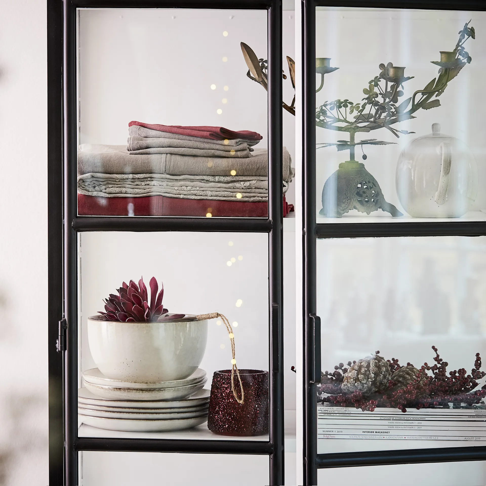 Amera 盘子 白色 沙色, Ø20.5 CM Lene Bjerre