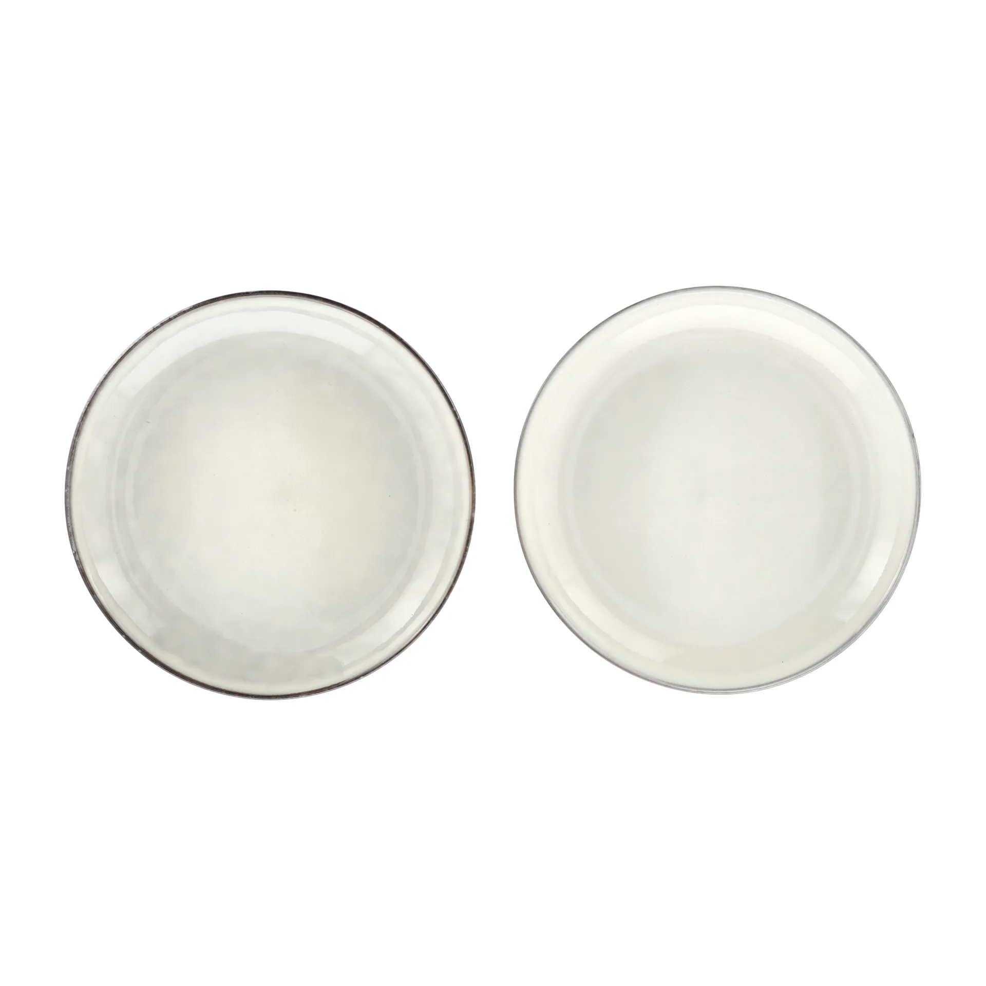 Amera 盘子 白色 沙色, Ø20.5 CM Lene Bjerre