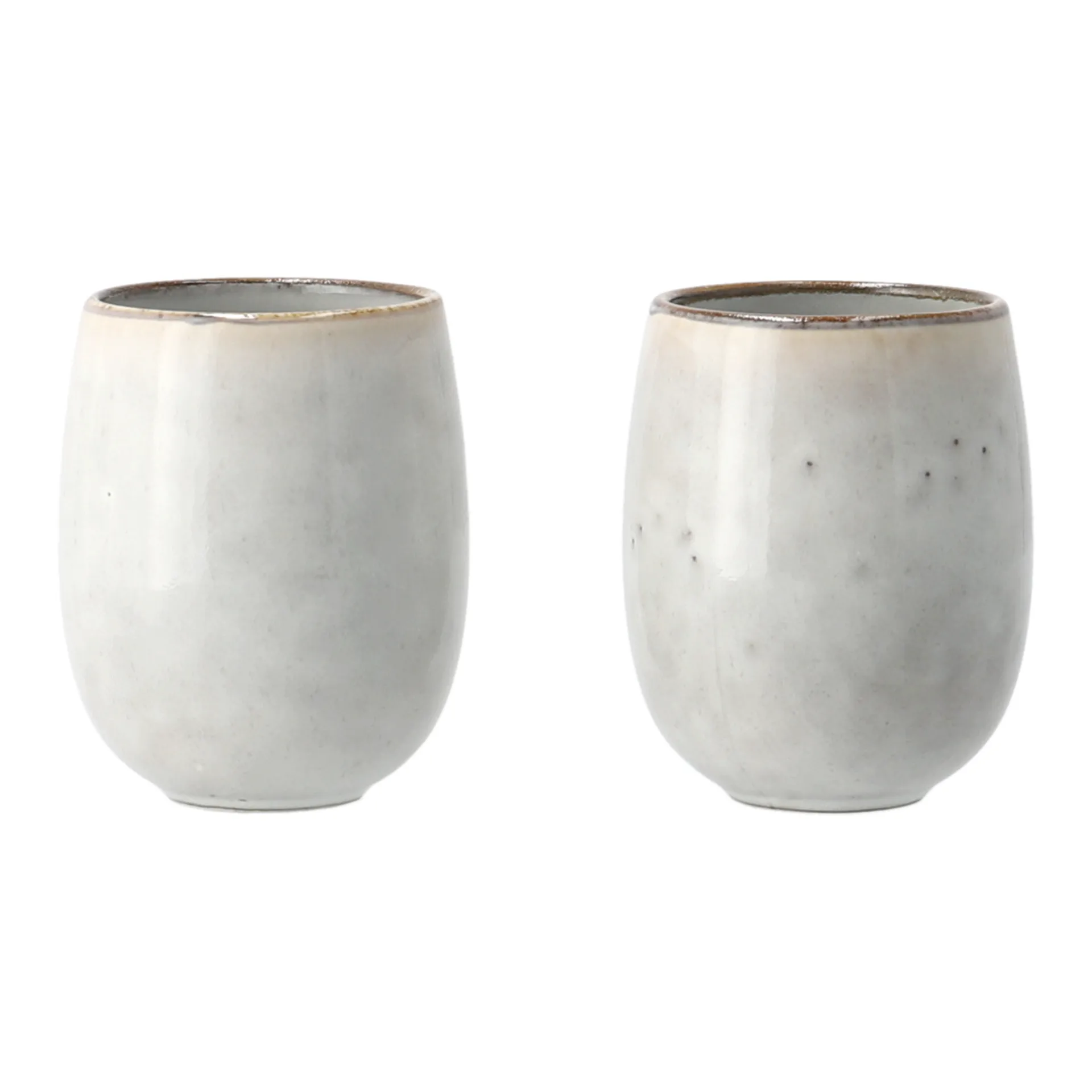 Amera 马克杯 27 cl, 白色 沙色 Lene Bjerre