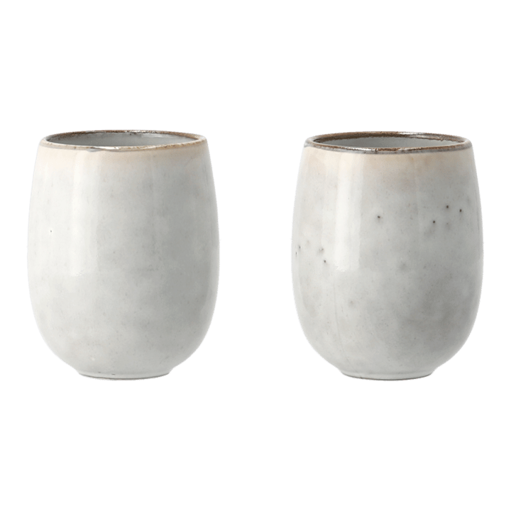 Amera 马克杯 27 cl, 白色 沙色 Lene Bjerre