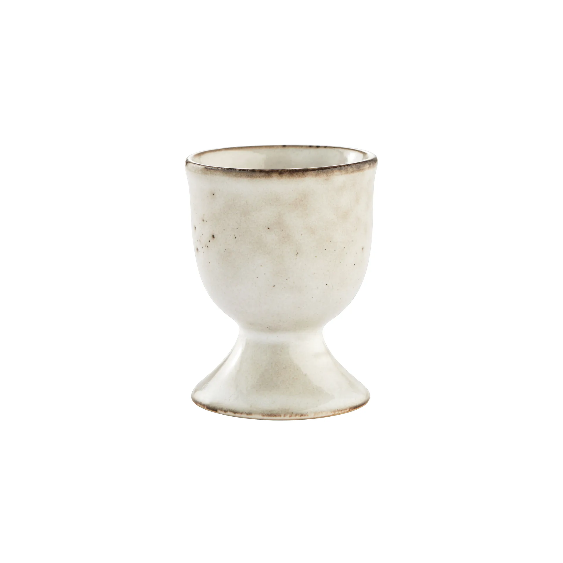Amera 蛋杯 6.5 cm, 白色 沙色 Lene Bjerre