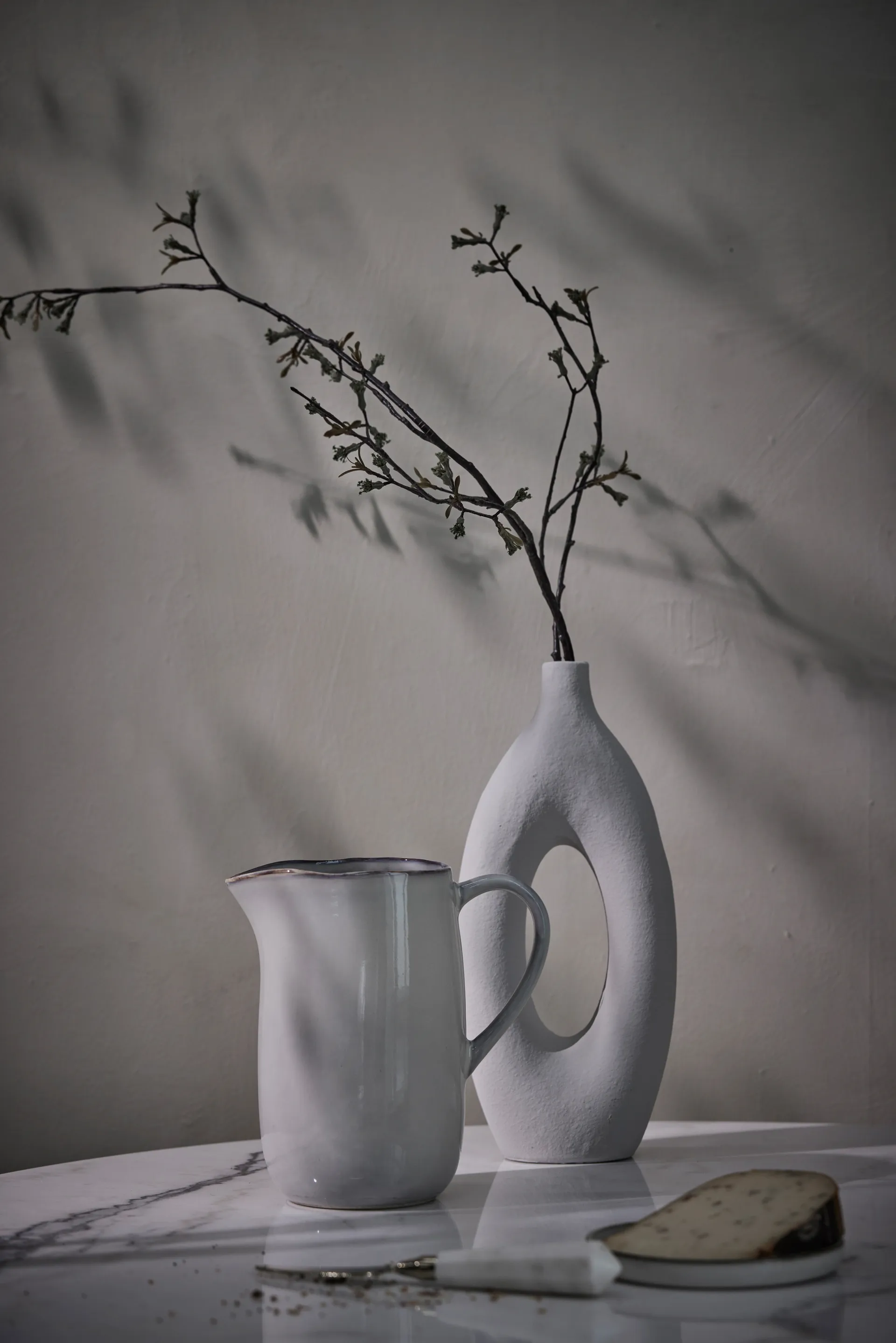 Amera pot 20 cm, 白色 沙色 Lene Bjerre