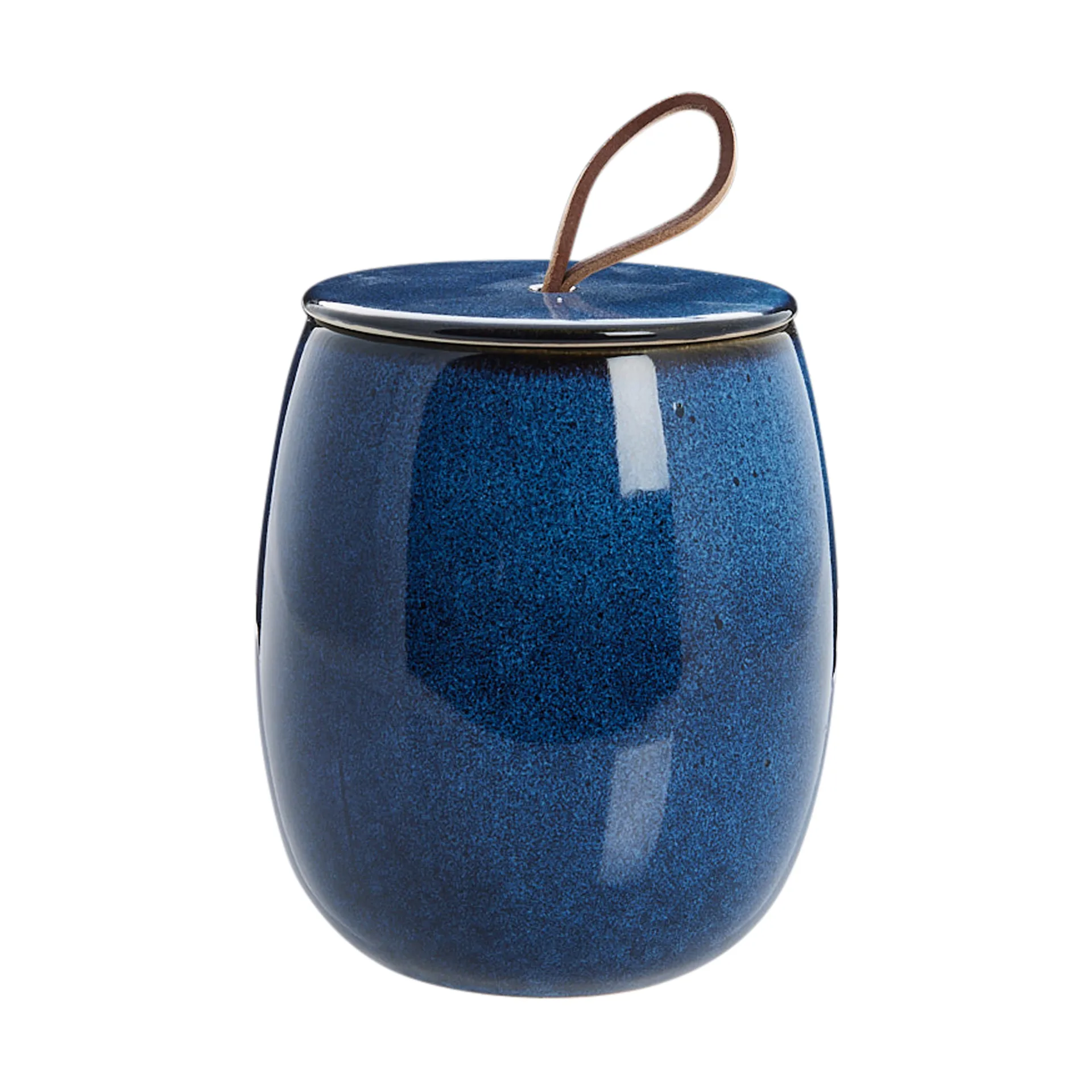 Amera storage jar with lid 蓝色, Ø12 CM Lene Bjerre