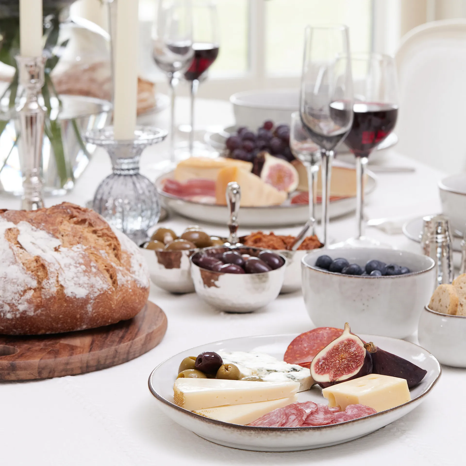 Amera tray 27x34 cm, 白色 沙色 Lene Bjerre