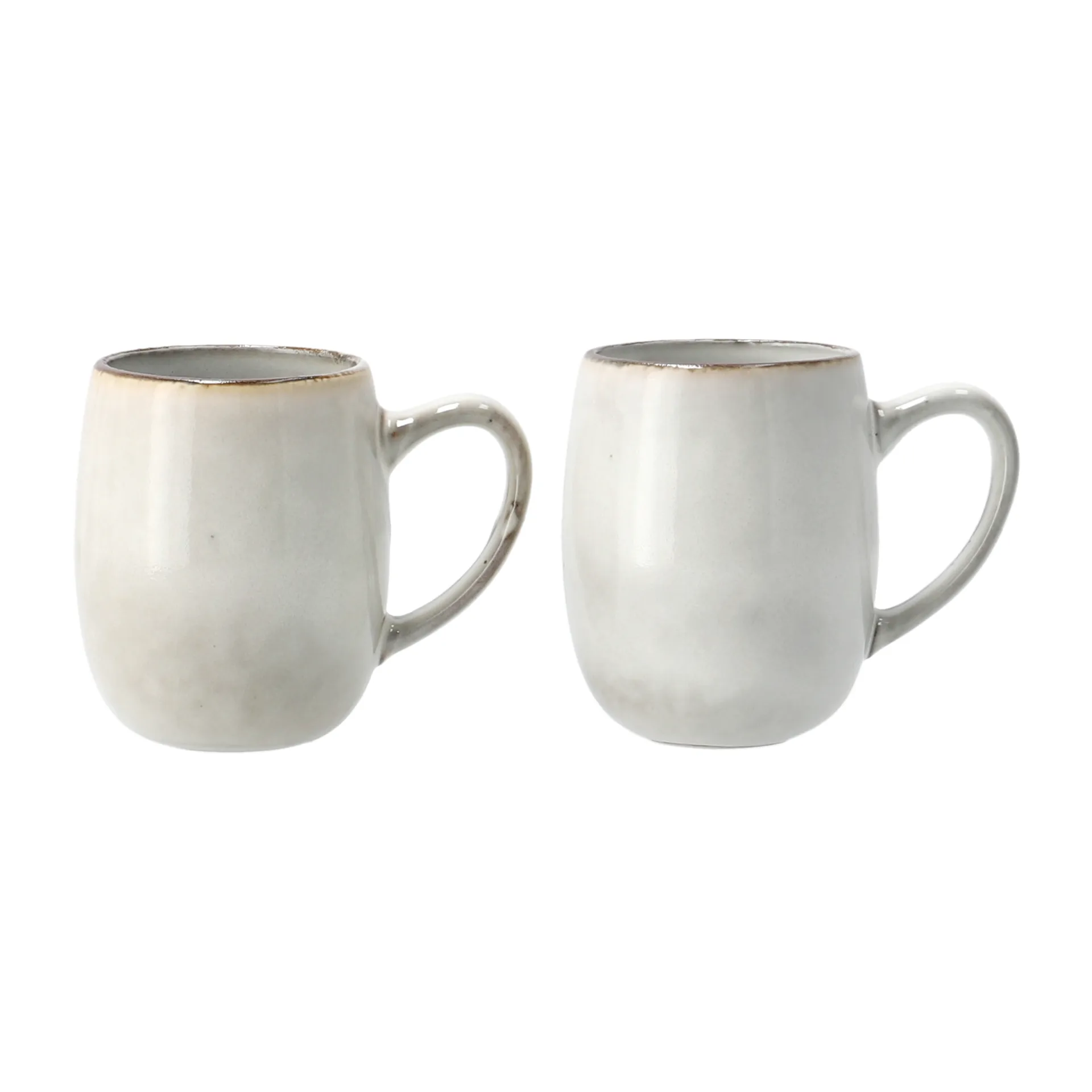 Amera 带柄马克杯, 白沙色 Lene Bjerre