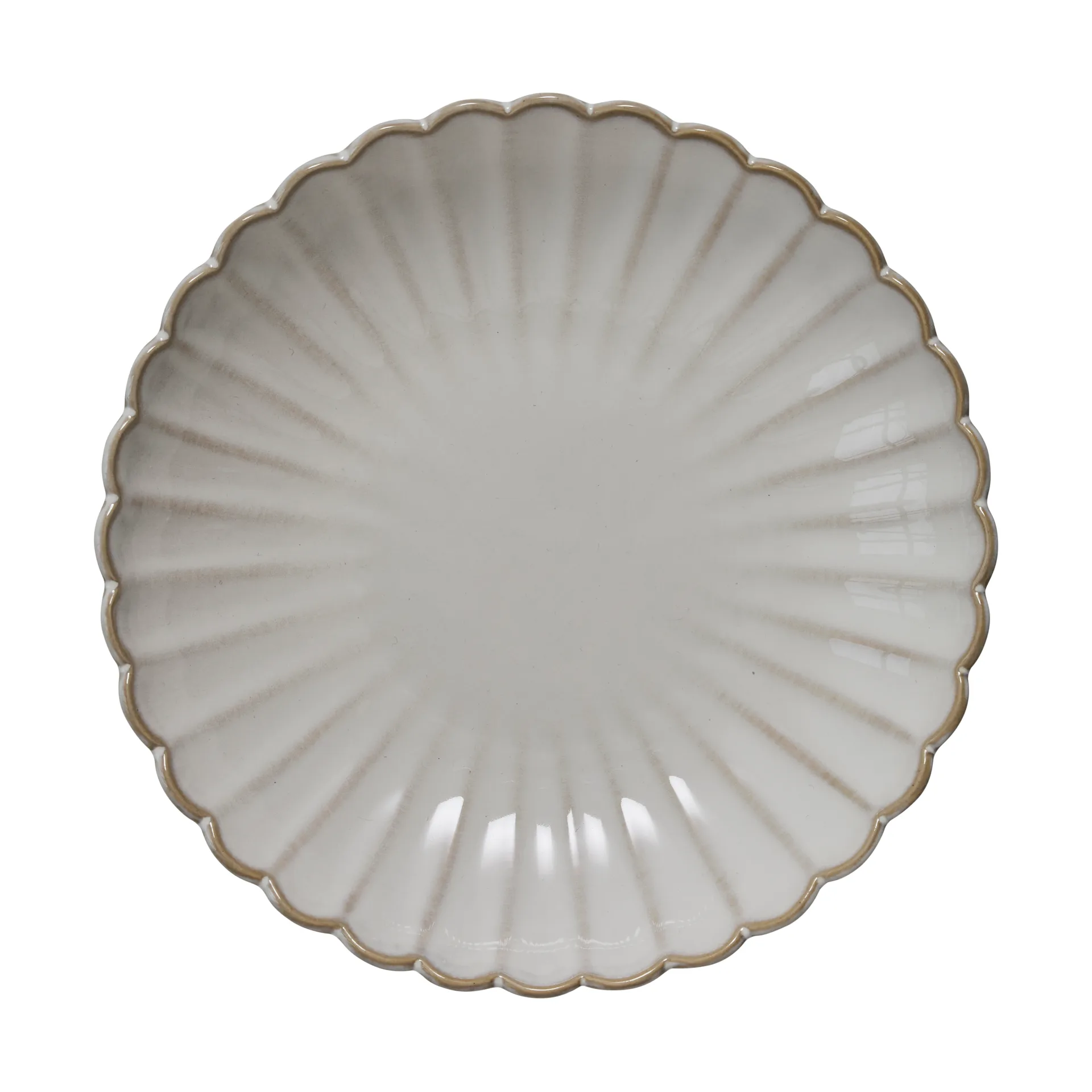 Camille 餐盘 Ø19cm, 米白色 Lene Bjerre
