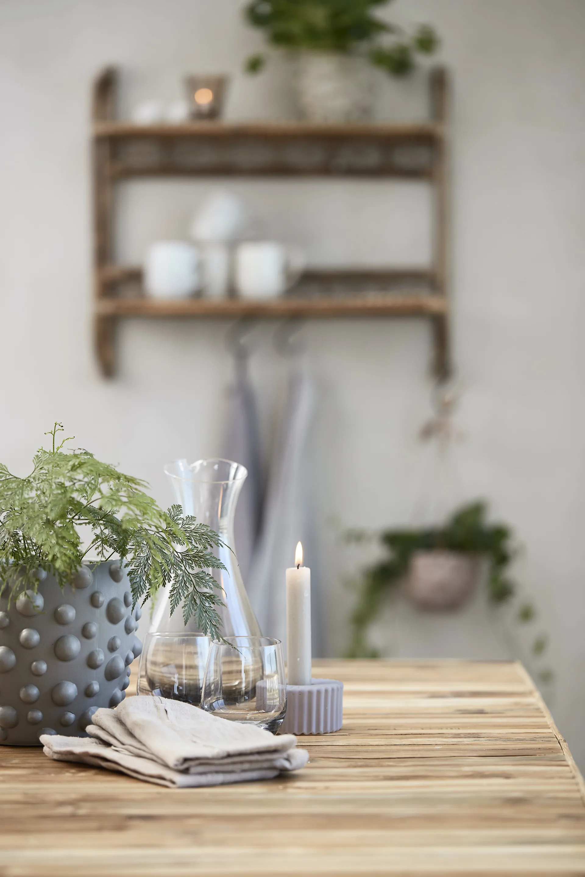 Dormia lightholder 4 cm, 灰色 Lene Bjerre