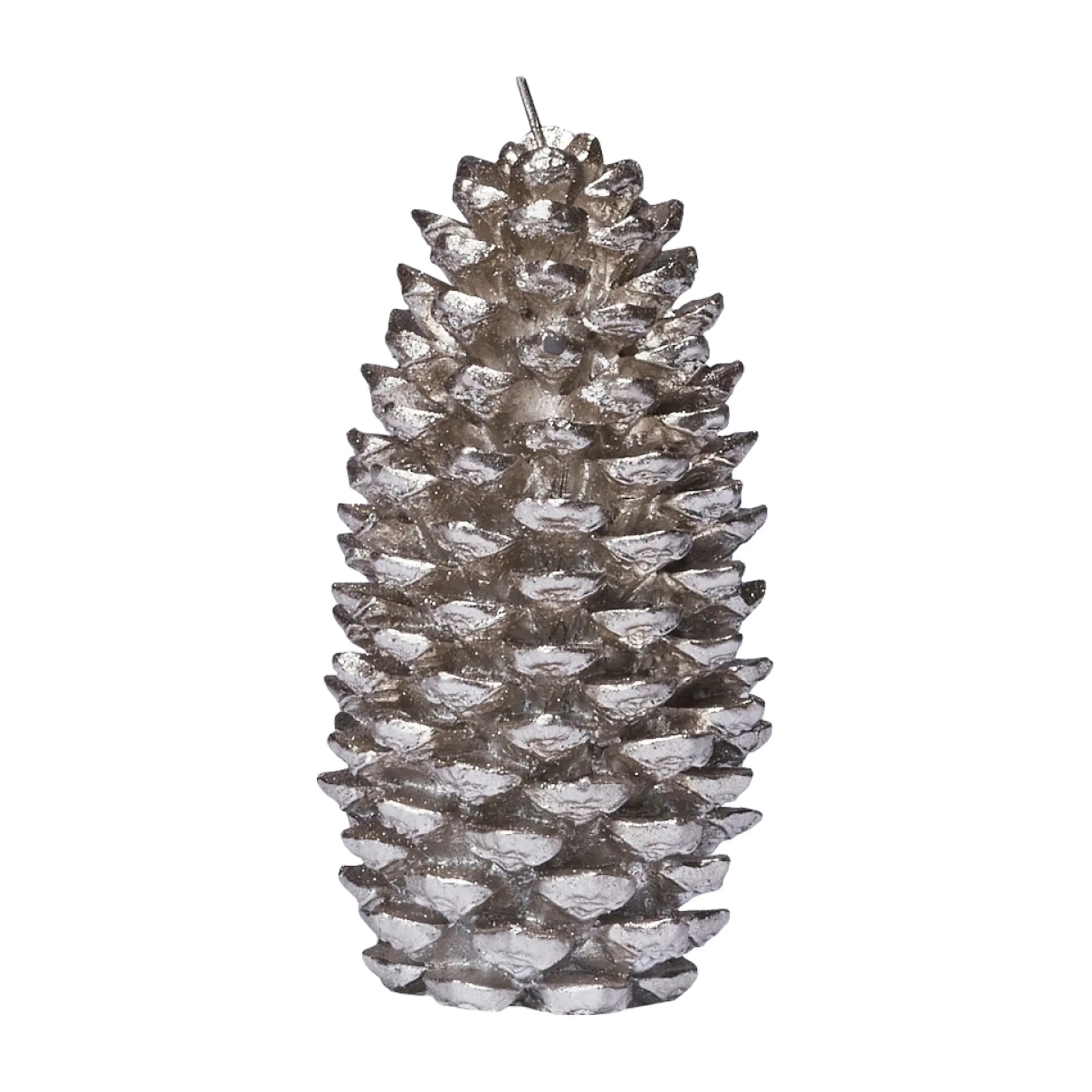 Elegia decorative 蜡烛 pine cone 15 cm, 银色 Lene Bjerre