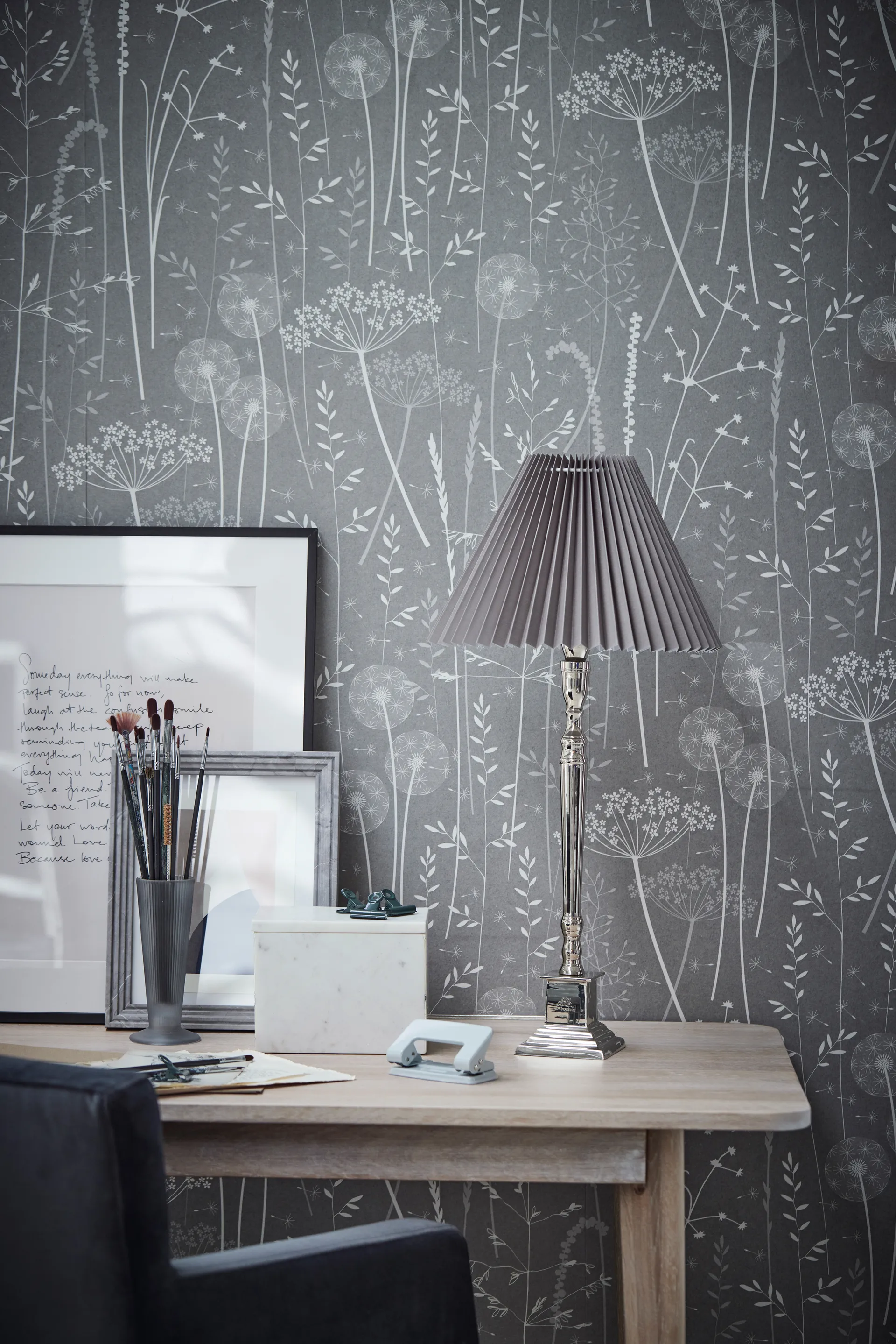 Ellia 储物箱 marble 16.5x11.5 cm, White Lene Bjerre