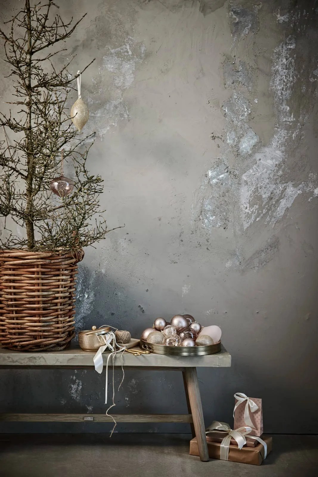 Glitteria 装饰圣诞挂饰 17 cm, 浅金色 Lene Bjerre