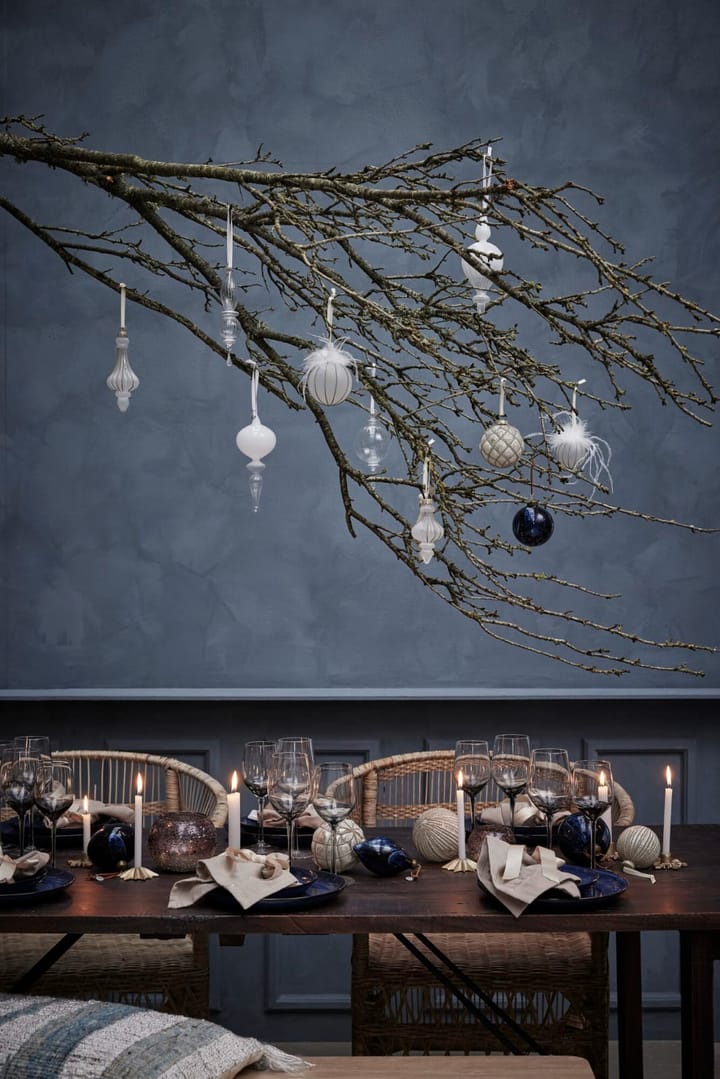 Glossia 圣诞挂饰 21 厘米, 白色 Lene Bjerre