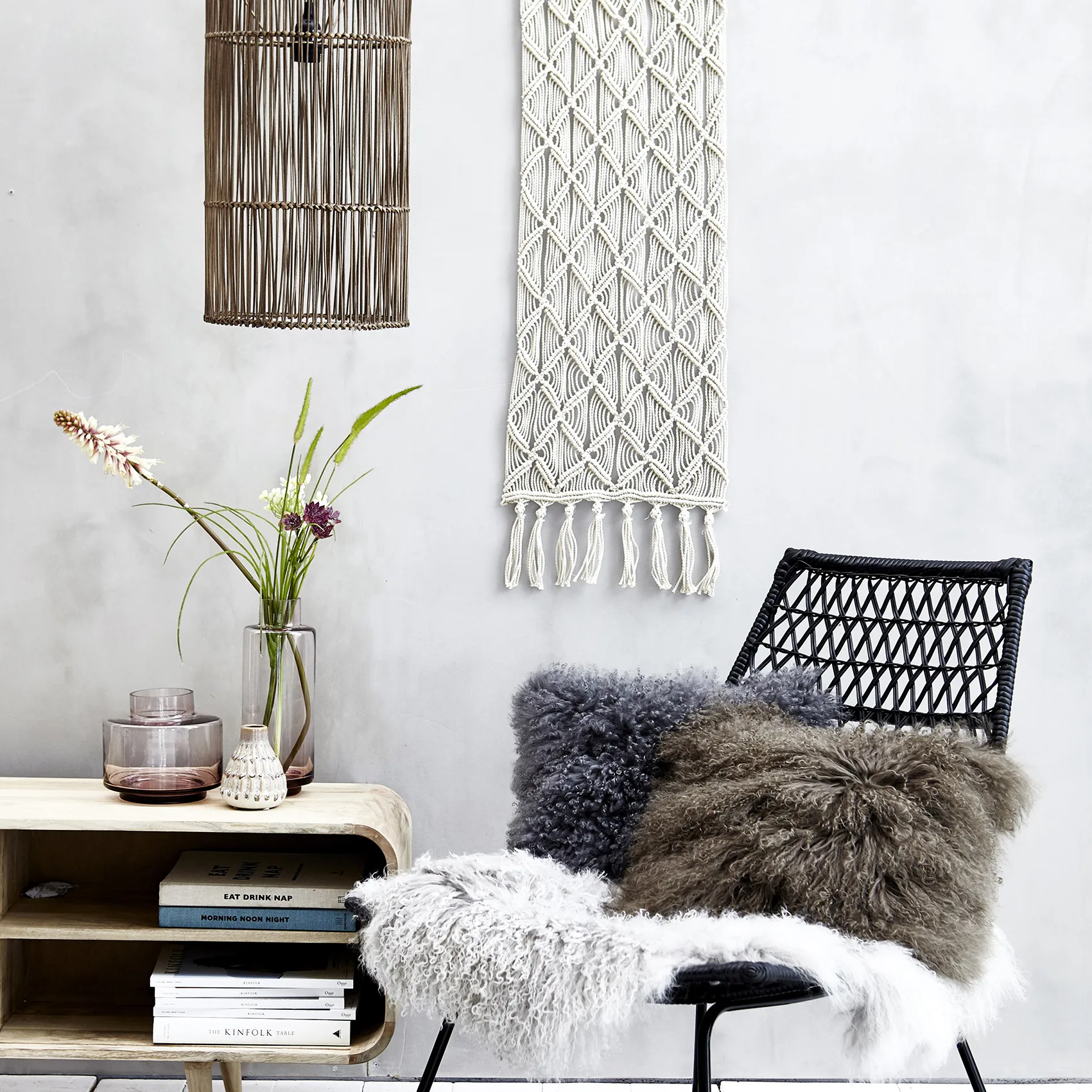 Hedria 花瓶 30 cm, Wood玫瑰色 (rosa) Lene Bjerre