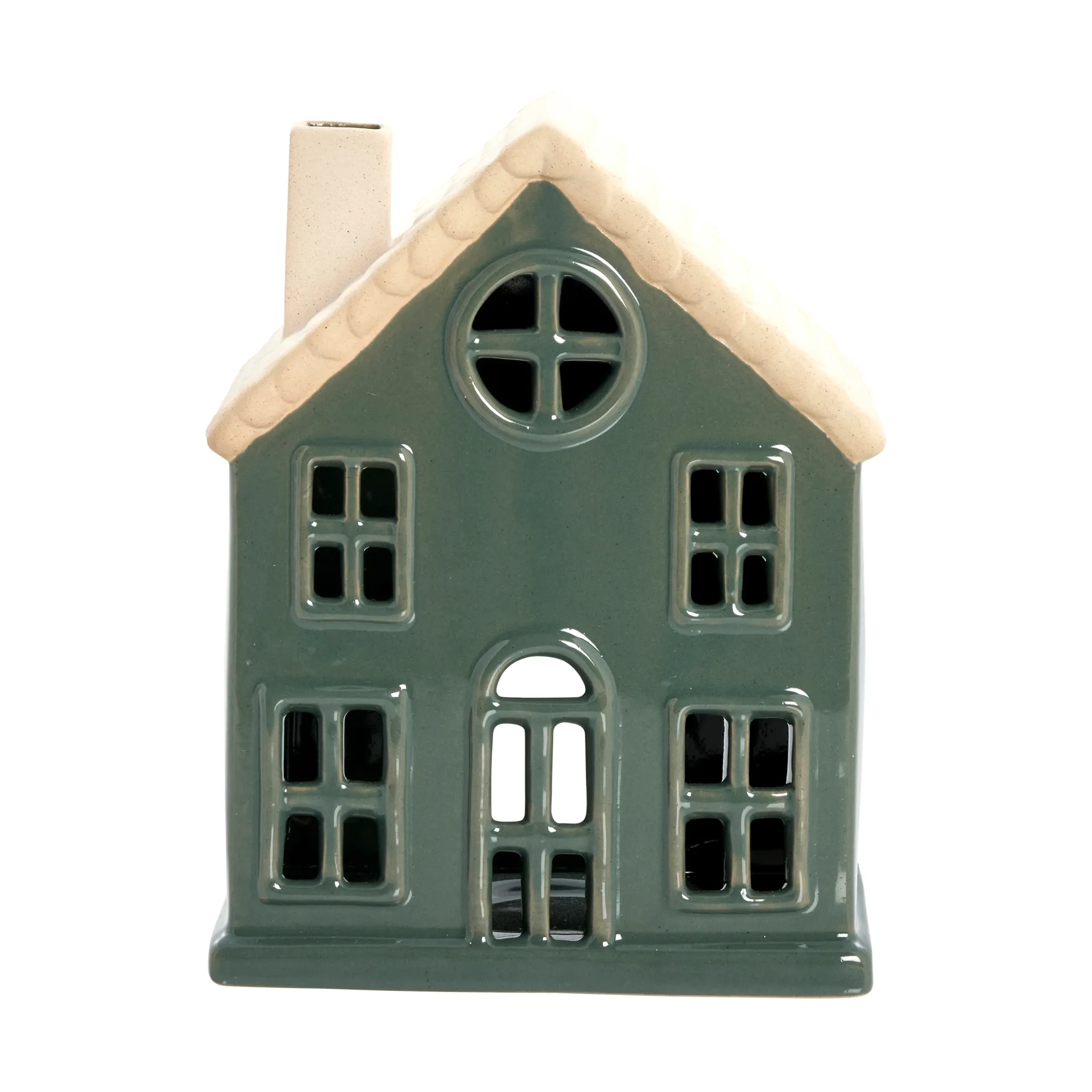 Hollia decorative house 18 cm, 深绿 Lene Bjerre
