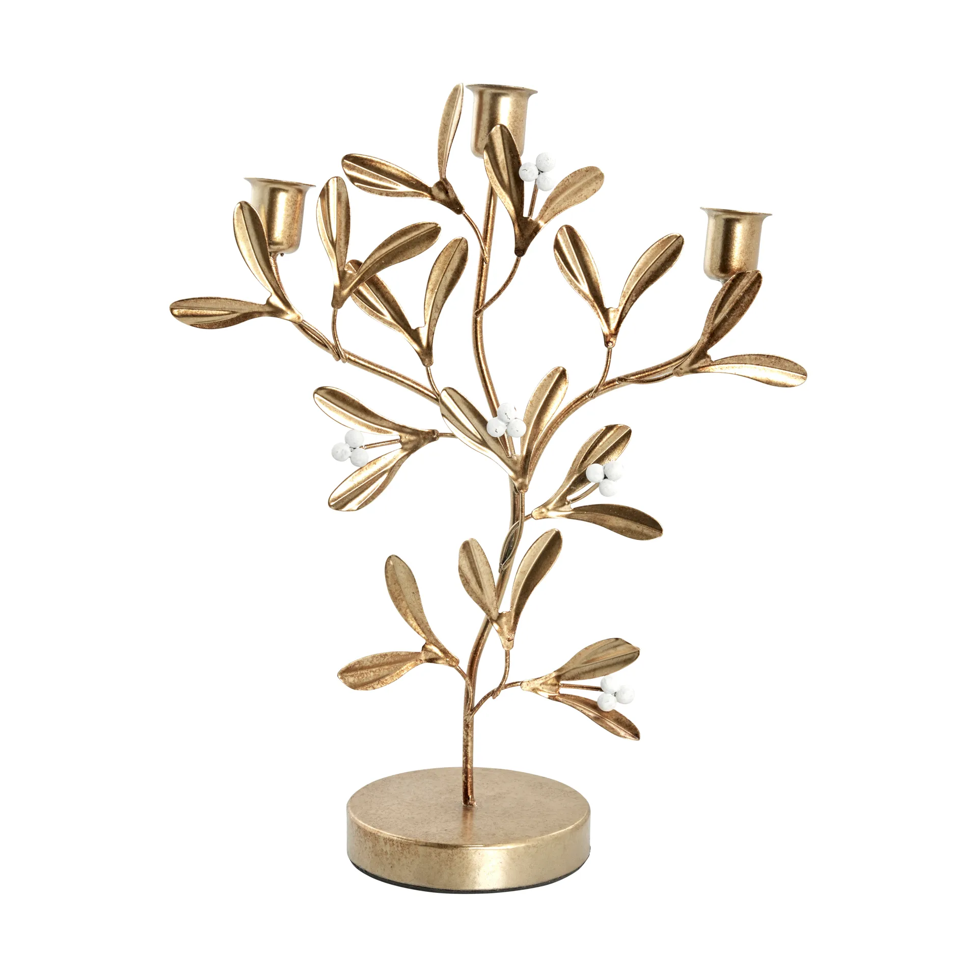 Missia 烛台 34 cm, Light gold Lene Bjerre