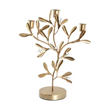 Missia 烛台 34 cm - Light gold - Lene Bjerre