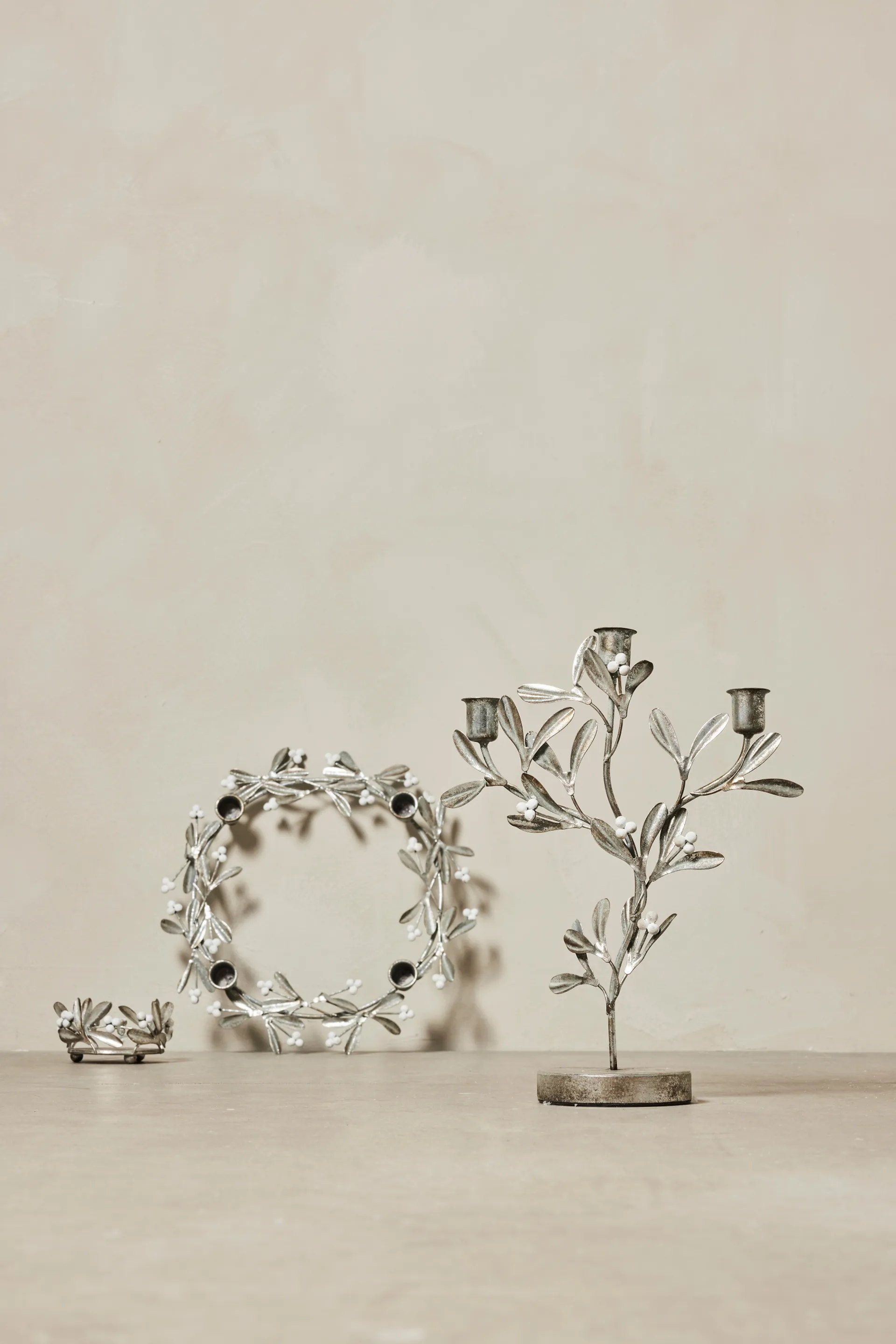 Missia 烛台 34 cm, Silver Lene Bjerre