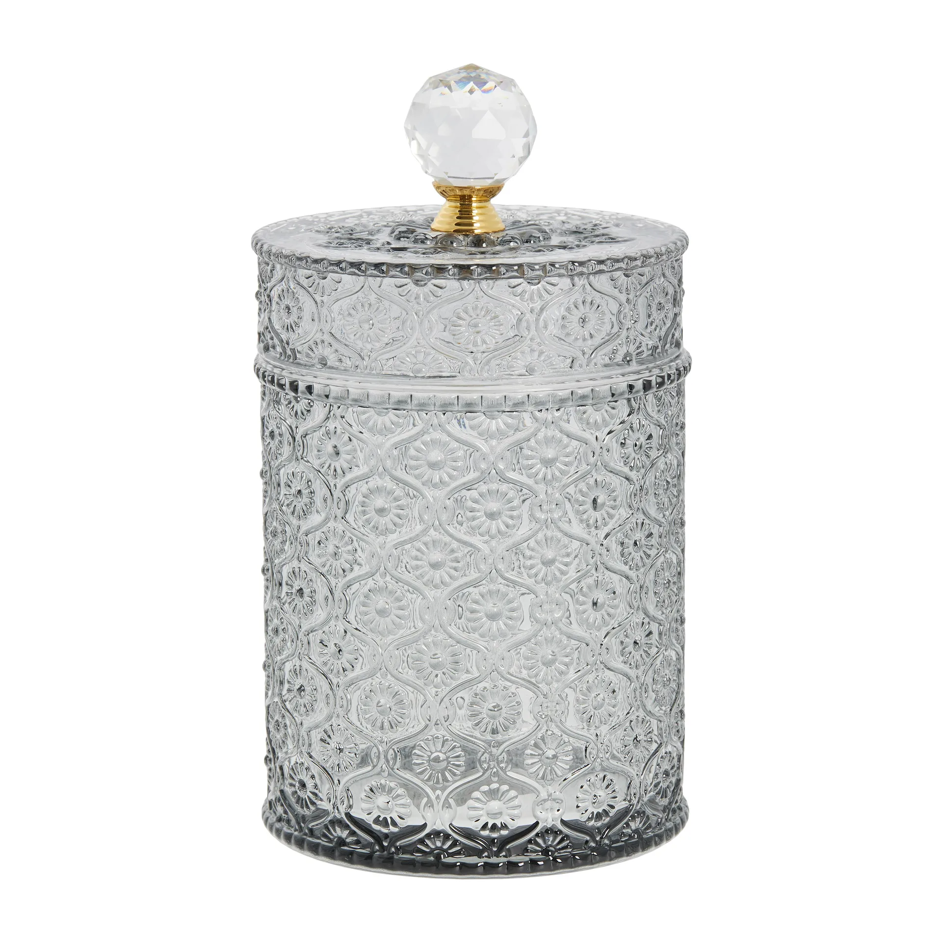 Miyelle 储物罐 （含盖子） Ø10 cm, 灰色 Lene Bjerre