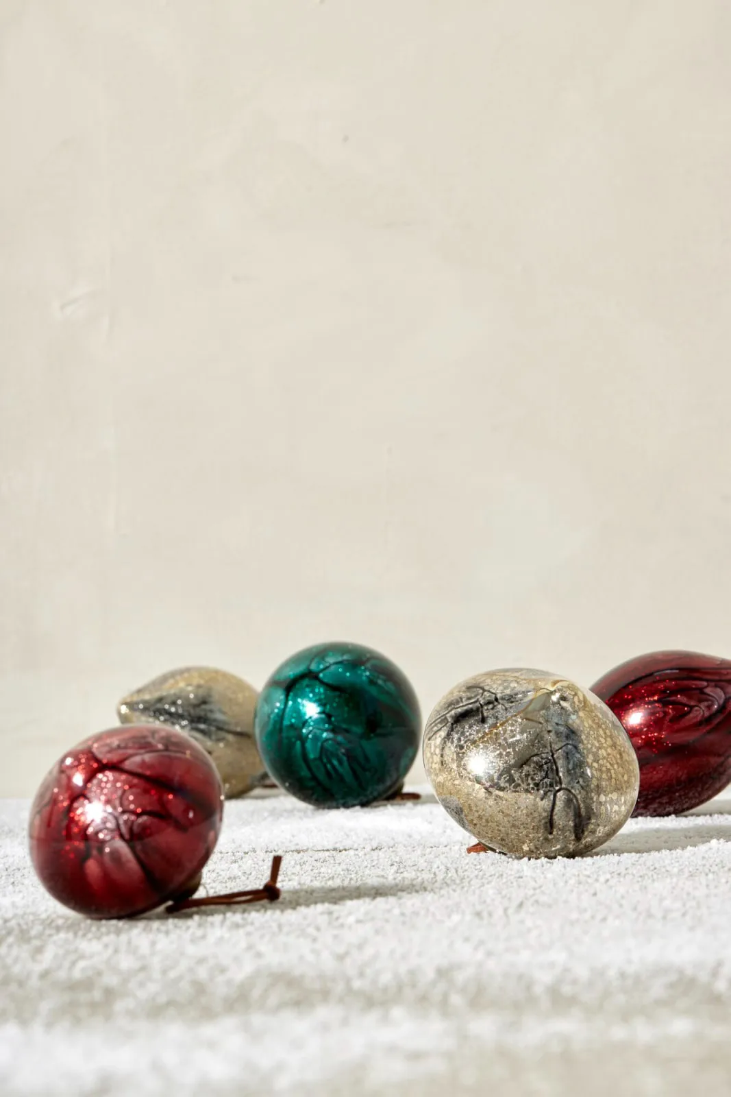 Nosille 圣诞摆设/挂件/装饰 8 cm, 银金 Lene Bjerre