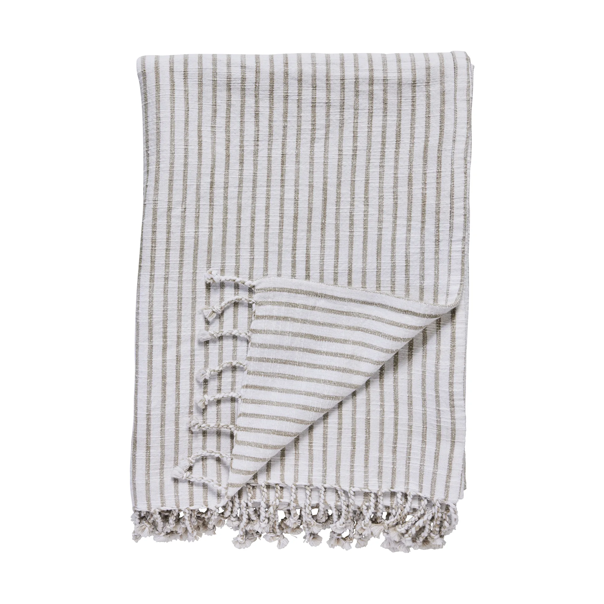 Olivia 毯子 130x170 cm, 米白色-亚麻色 Lene Bjerre