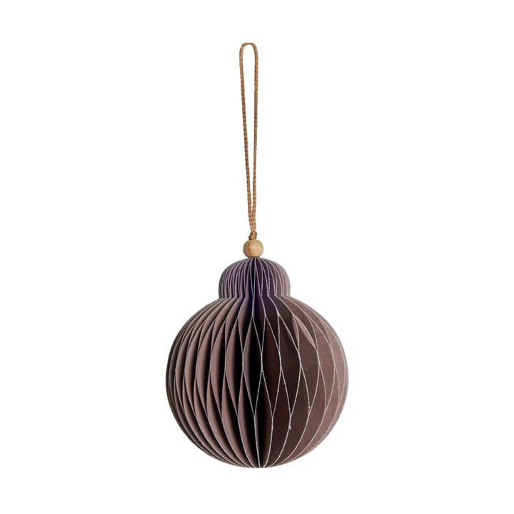 Paline decorative 衣架/架子 Ø10 cm - Dark 玫瑰色-银色 - Lene Bjerre